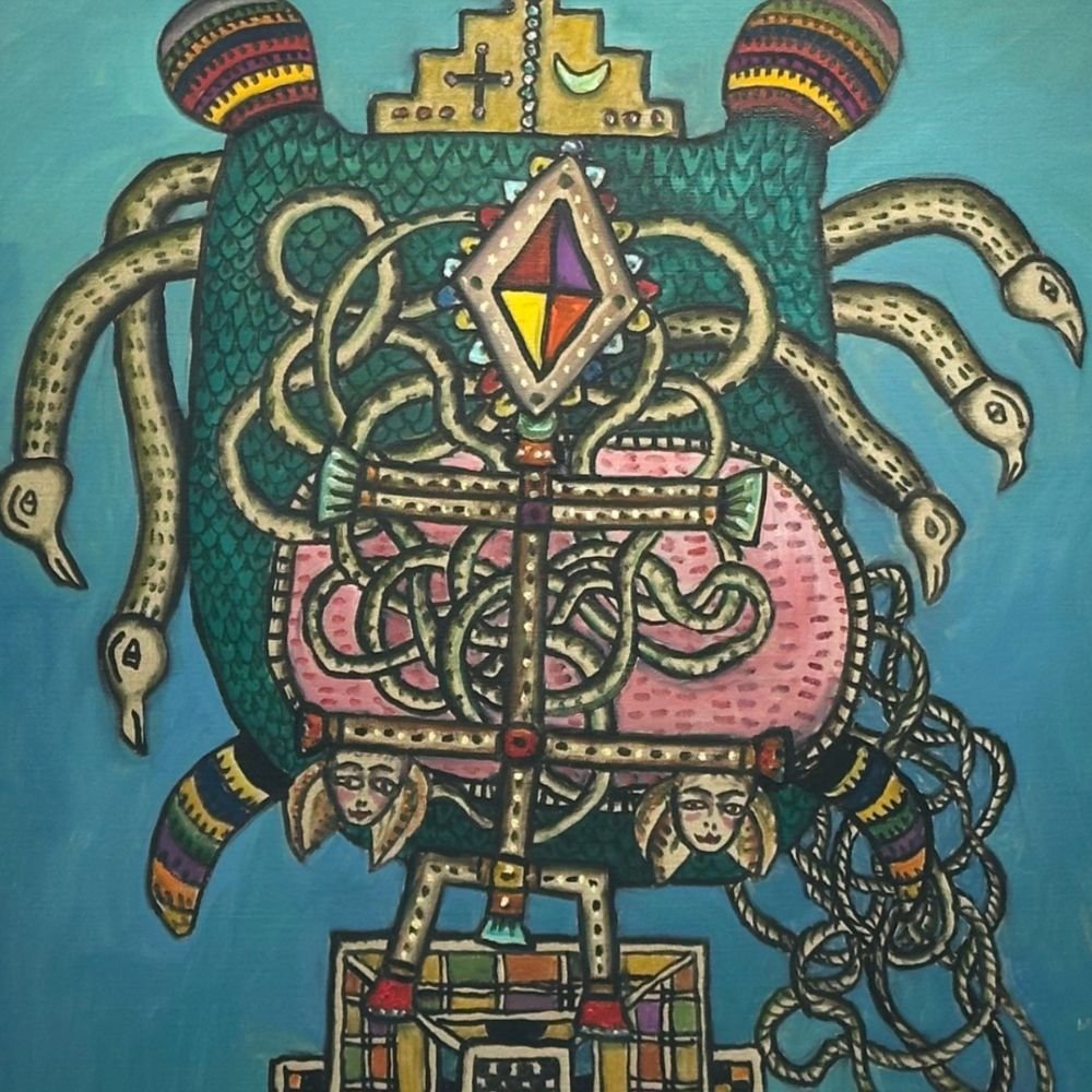 Alan Davie – Basket of Serpents