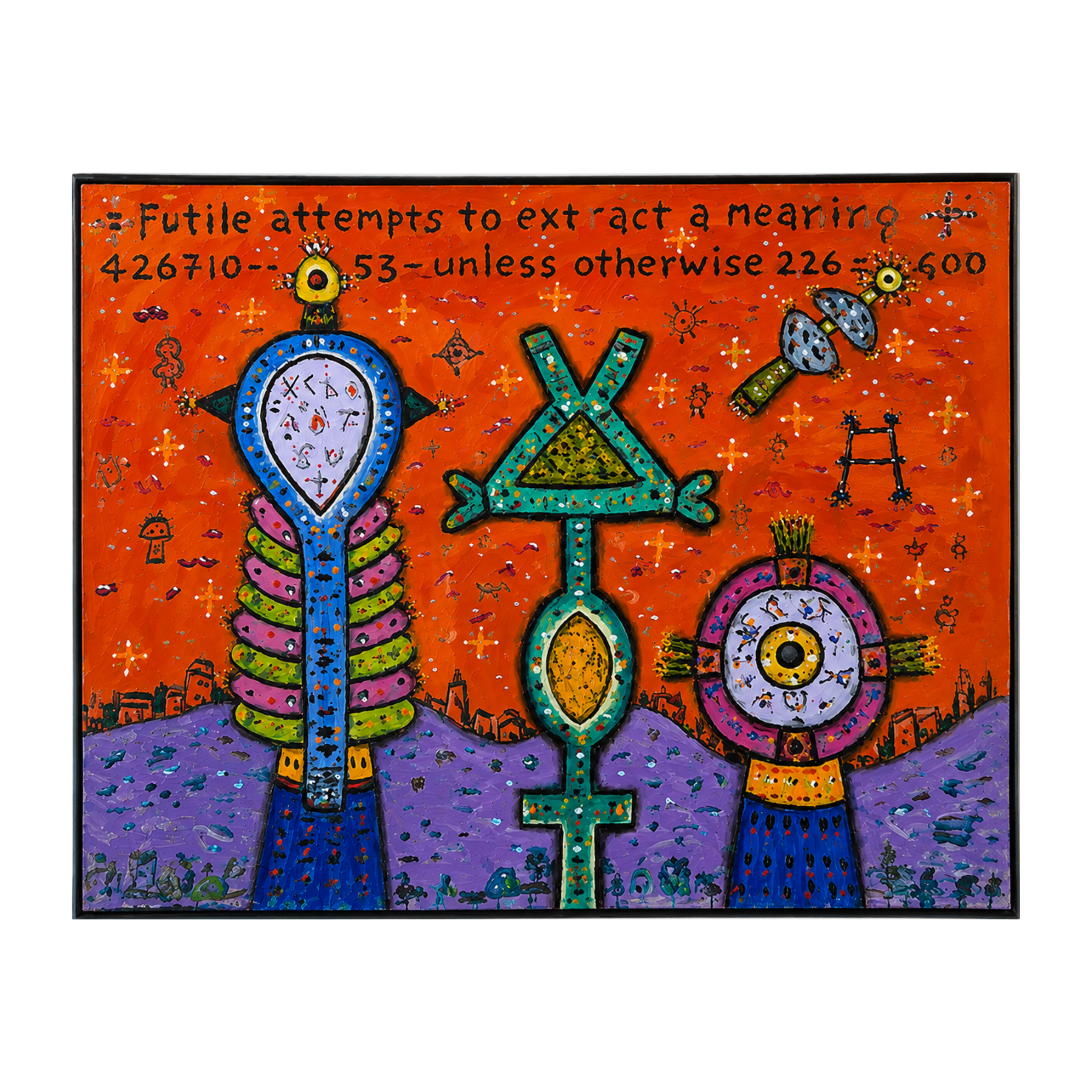 ALAN DAVIE - FUTILE ATTEMPTS TO EXTRACT A MEANING