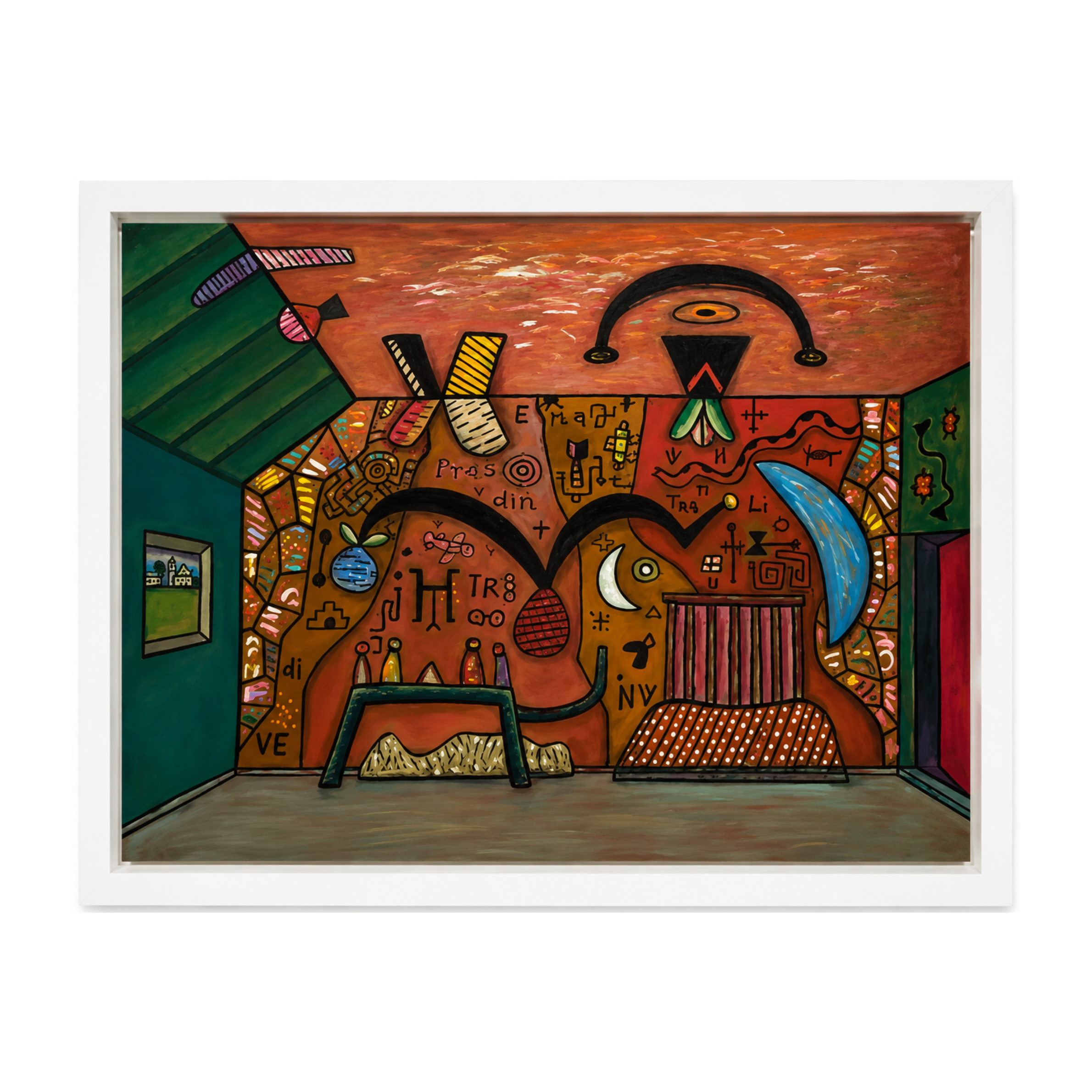 Alan Davie – Ideas for a Shaman’s Wall No.6