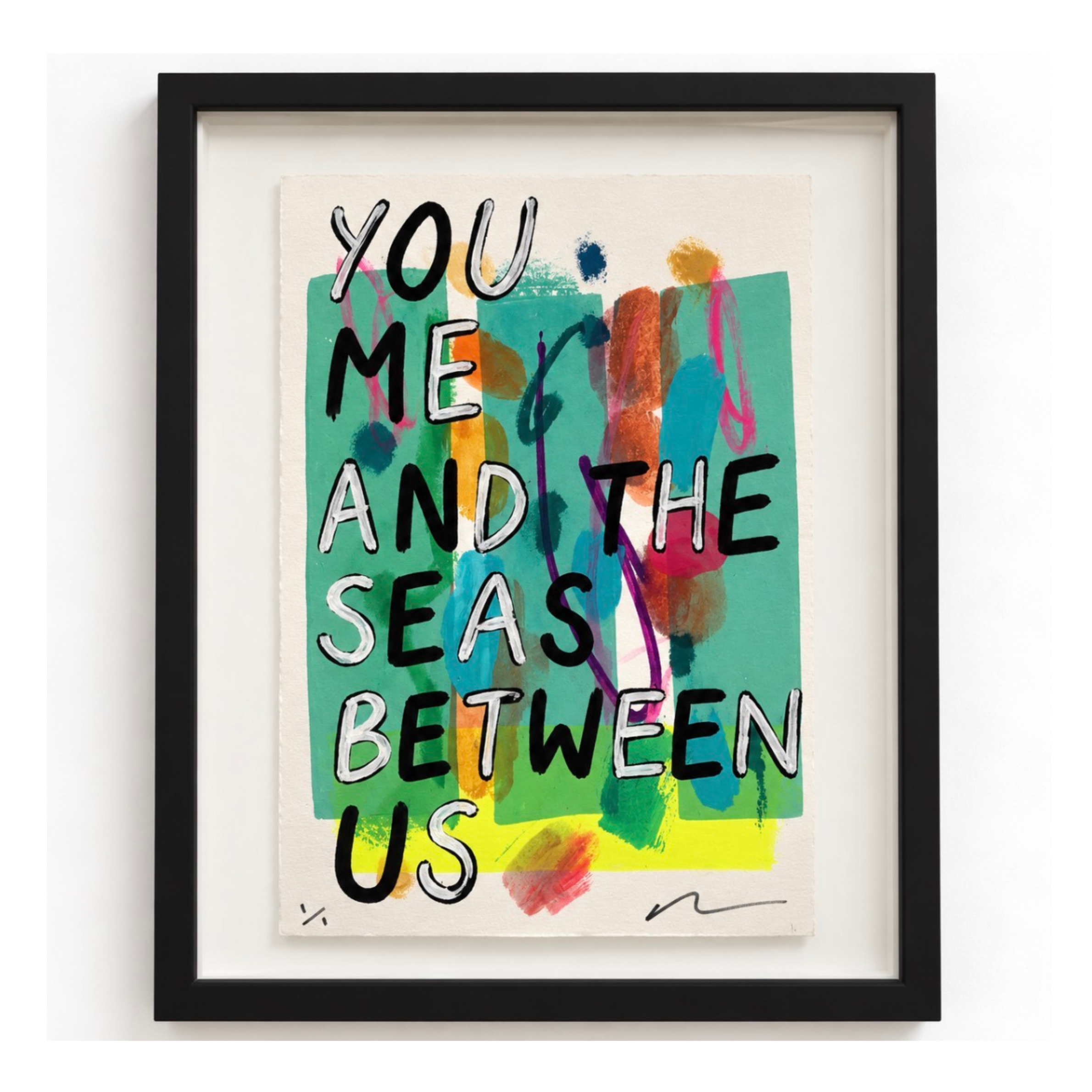 You Me and the Seas Between Us - Adam Bridgland