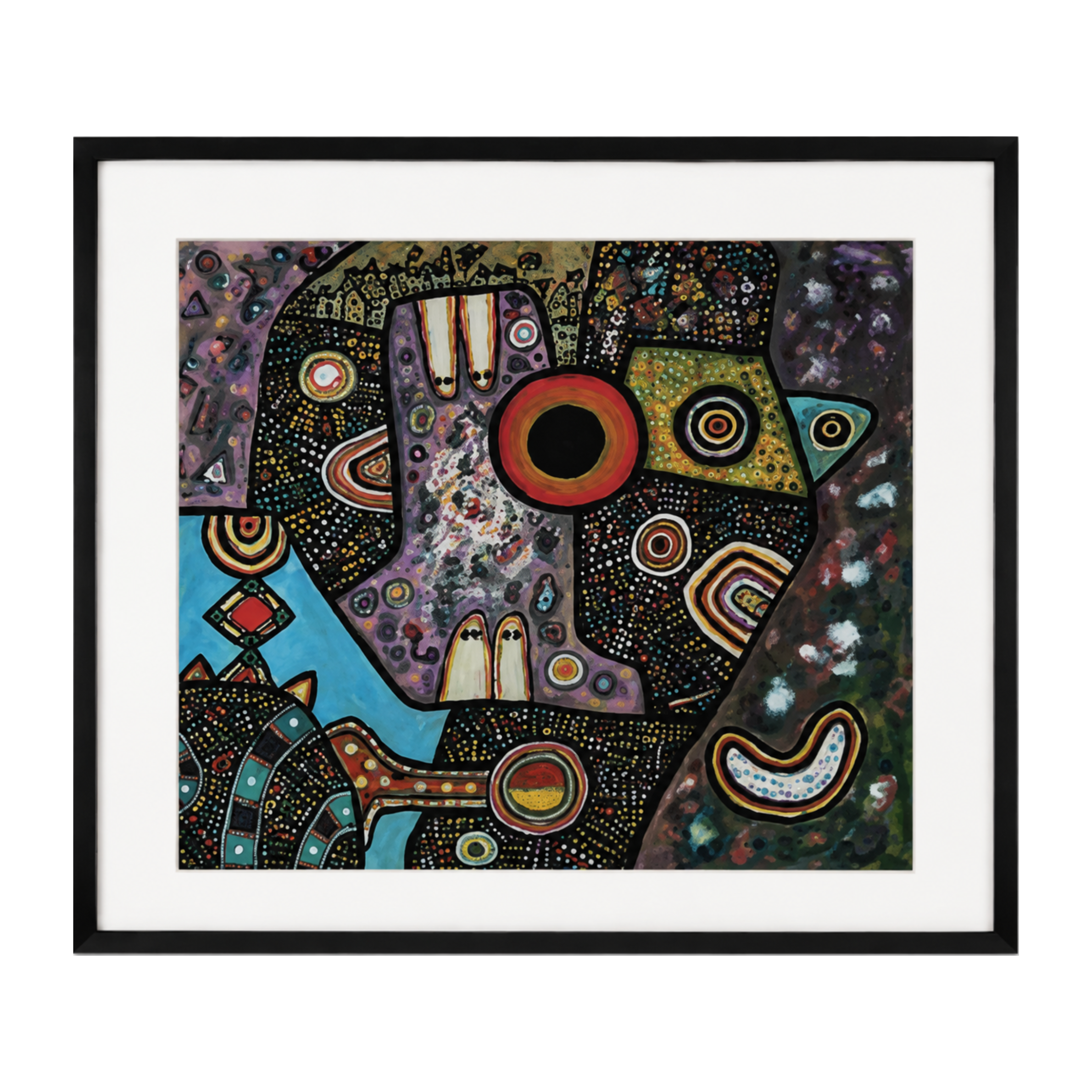 ALAN DAVIE - SHAMANS WINDOW NO.4
