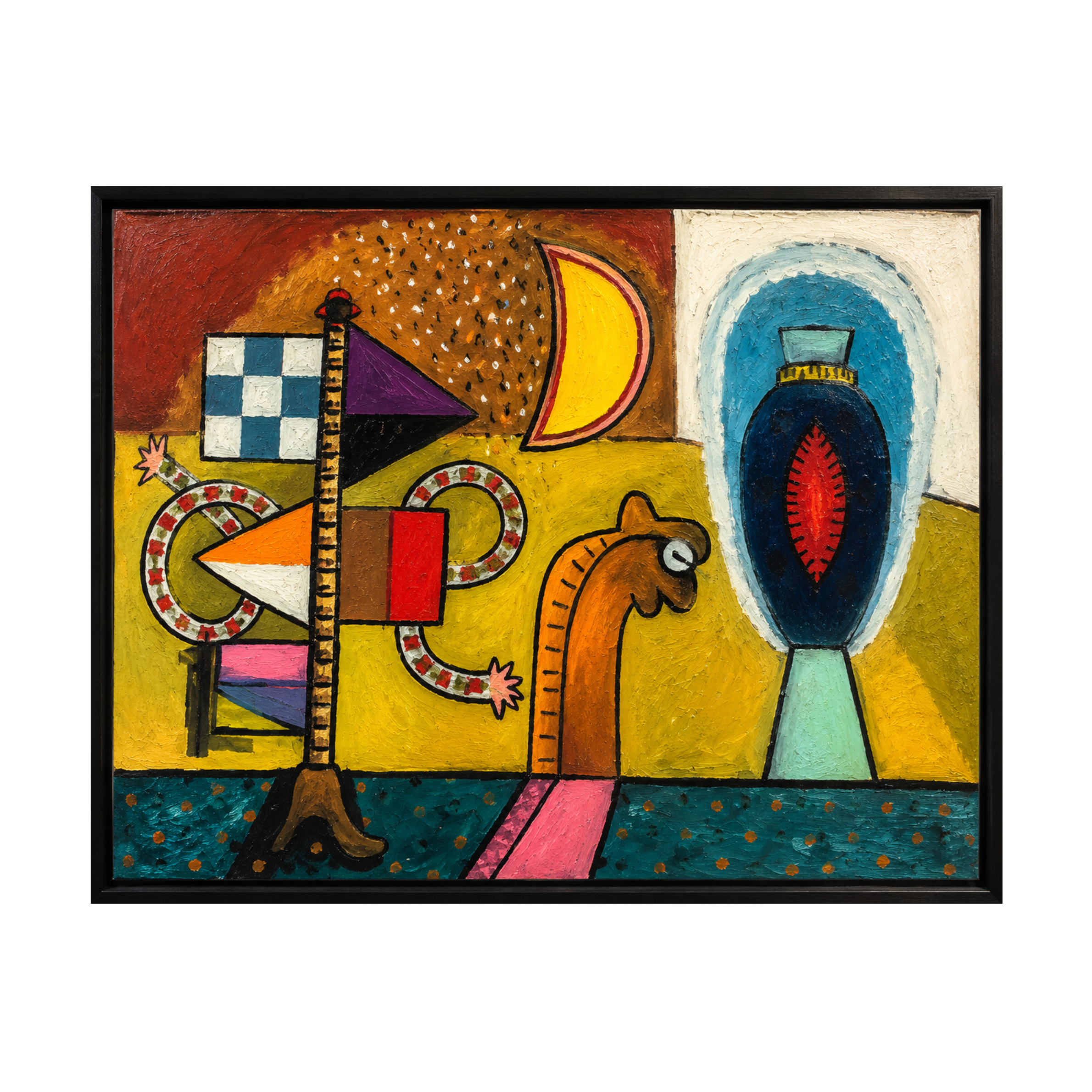 Alan Davie - Flag Walk No.5