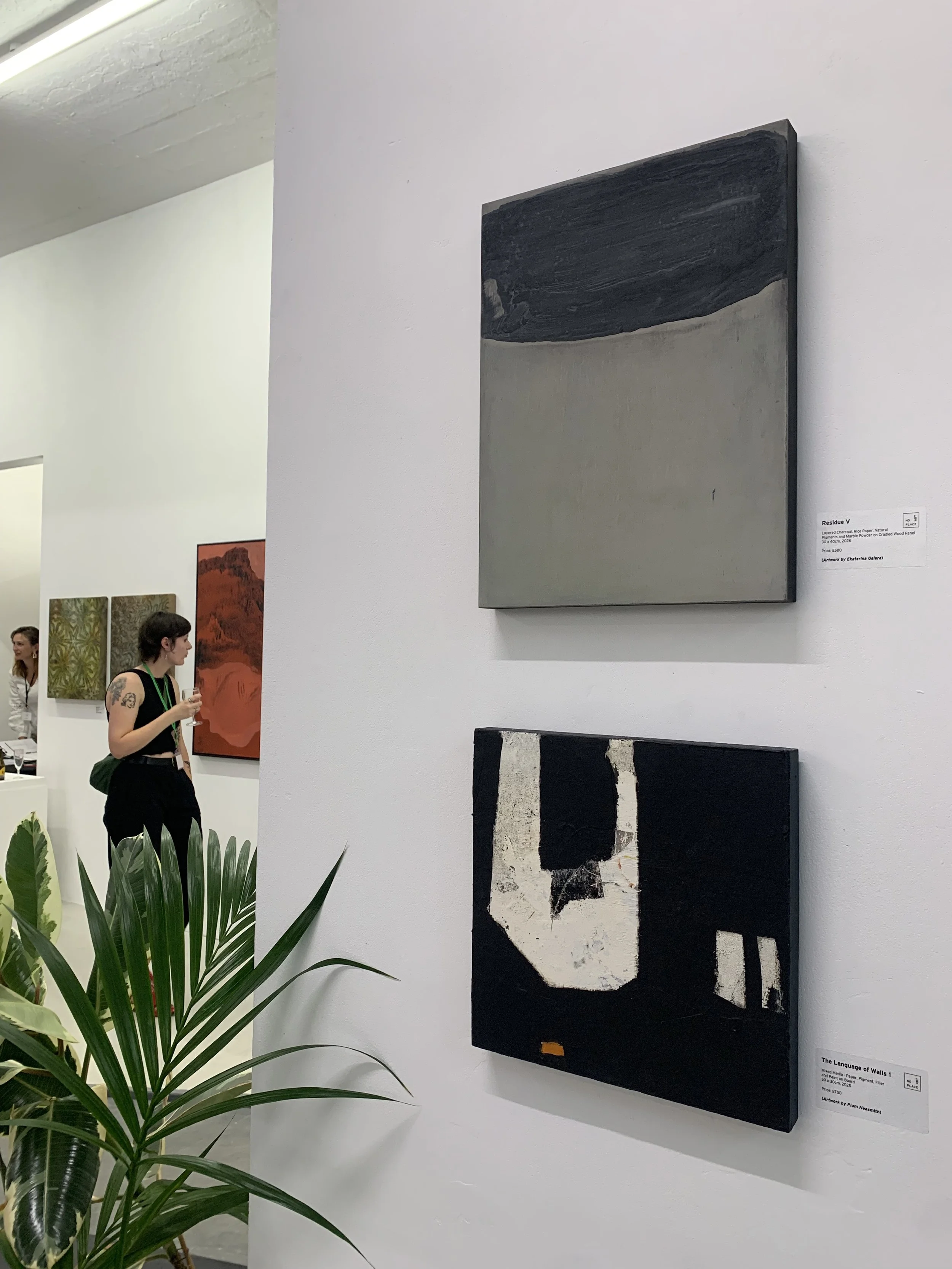 Residue V by Ekaterina Galera at No Place Art – Materiality, London, 2026