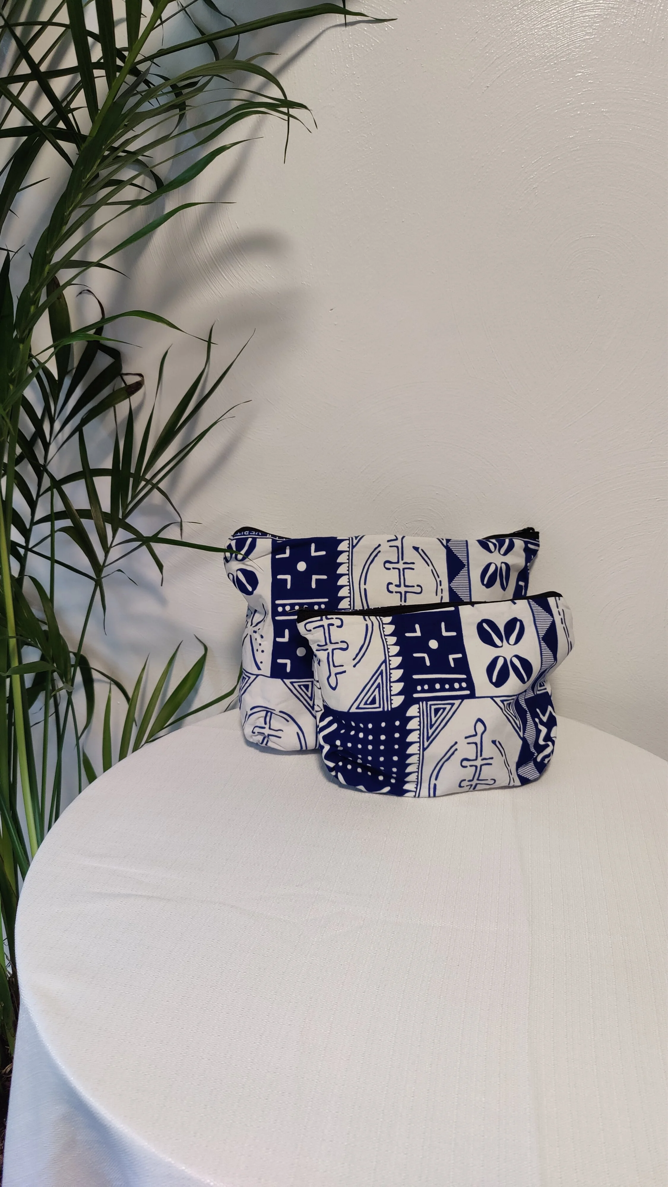 Handmade Ankara Printed Travel Pouch