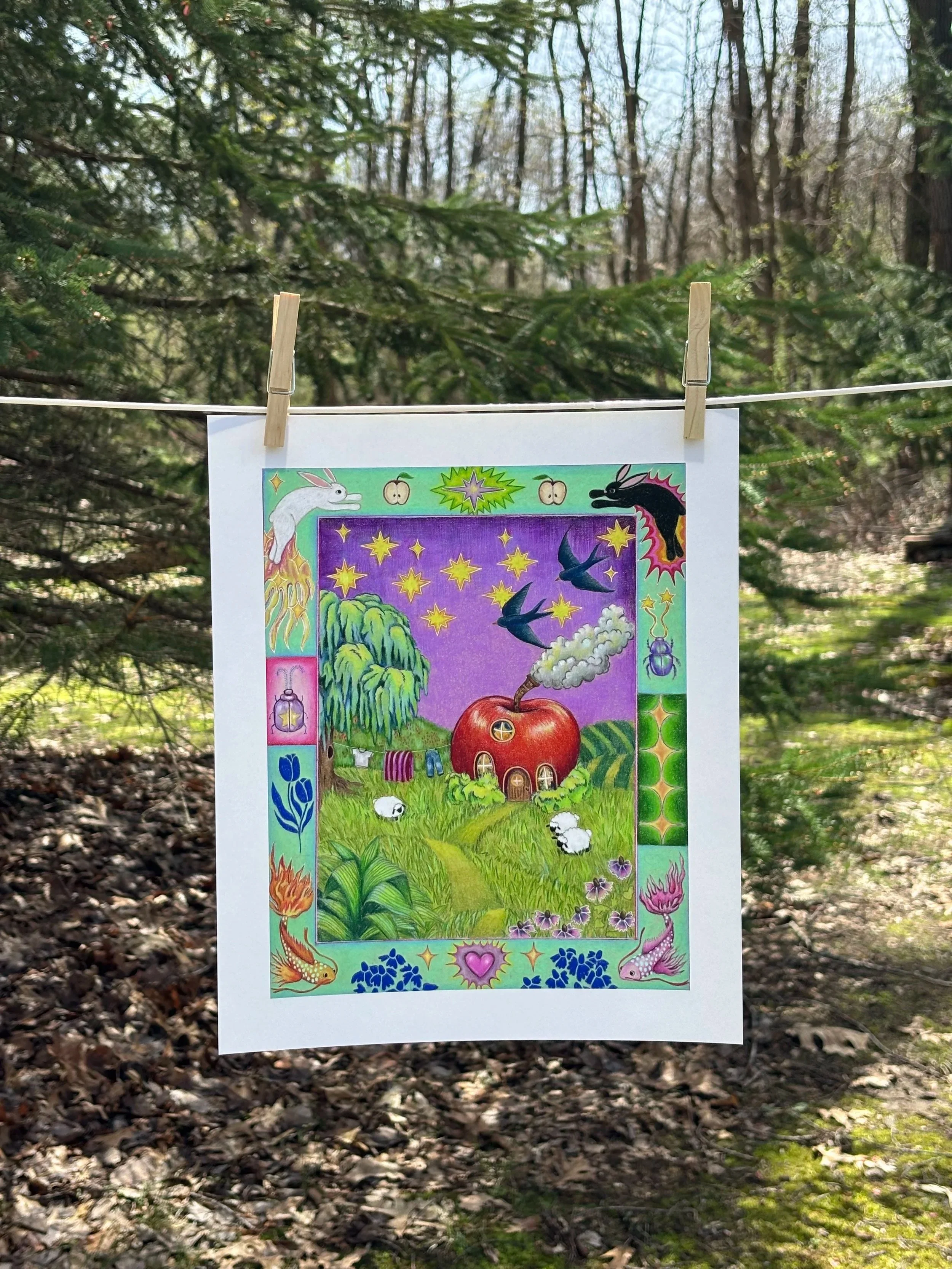 Our House Print
