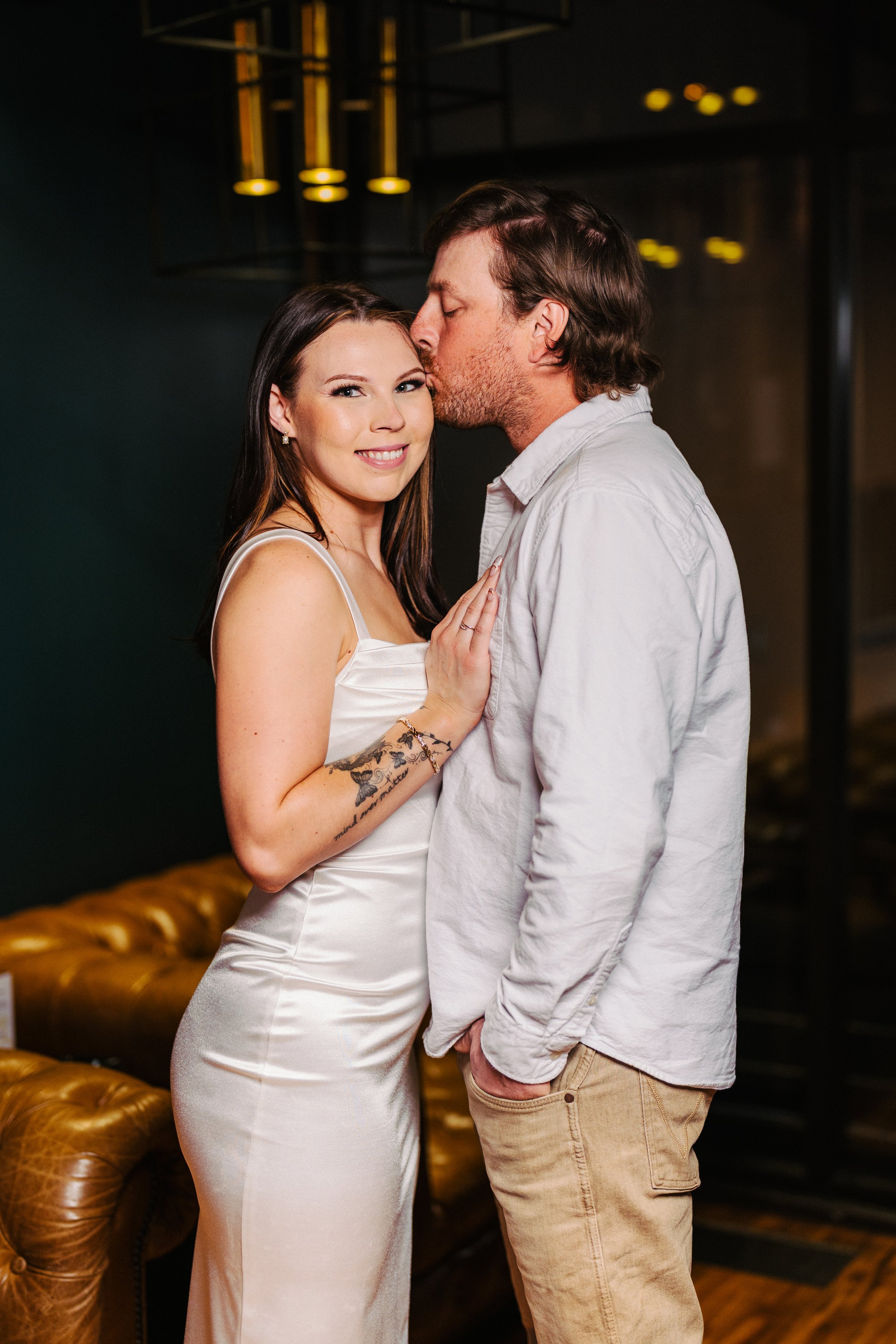 Haley & Ryan Engagement | 906 Cocktail and Cigar Lounge
