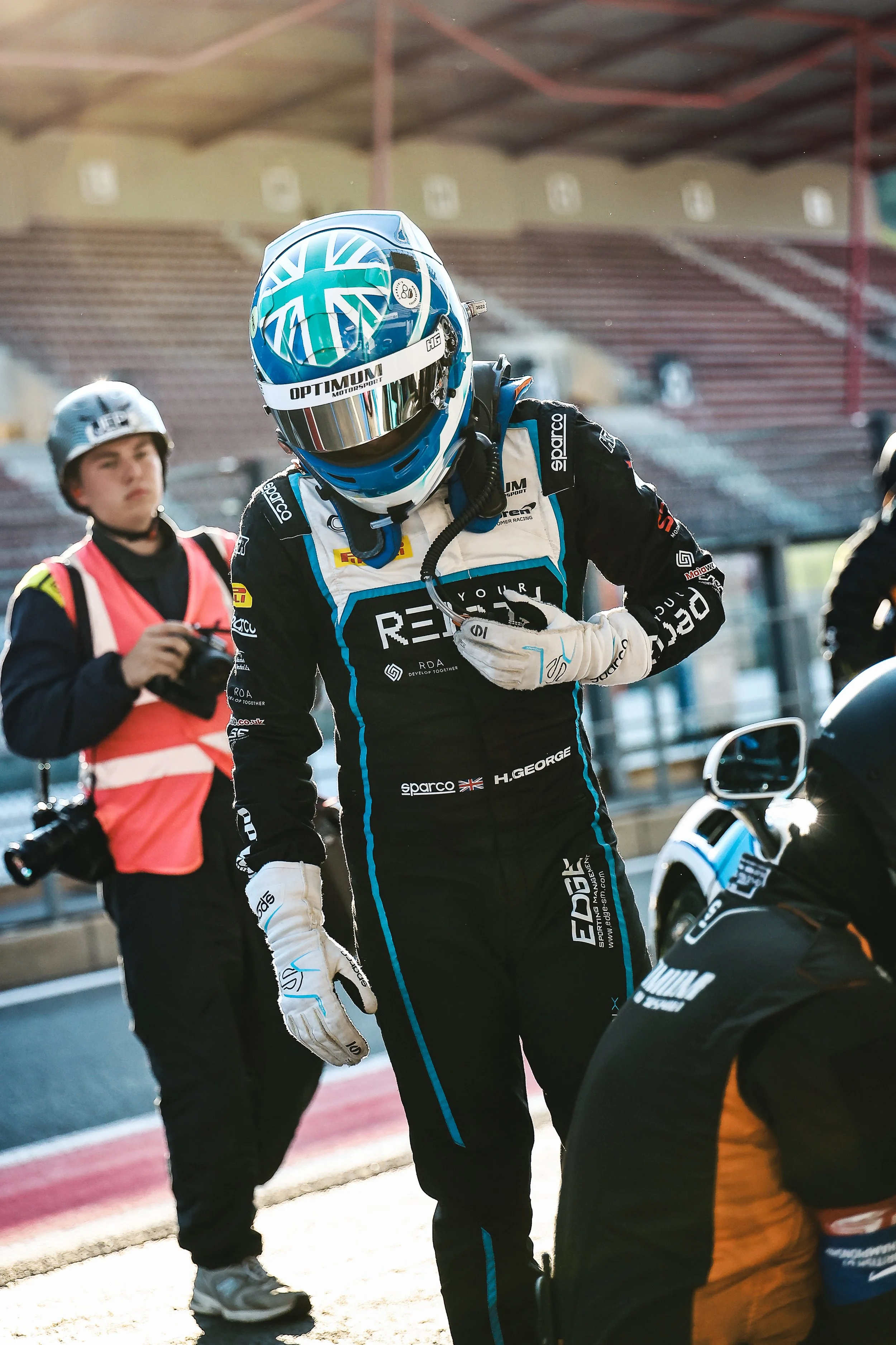 George Racing Driver Harry George British GT Racing Driver