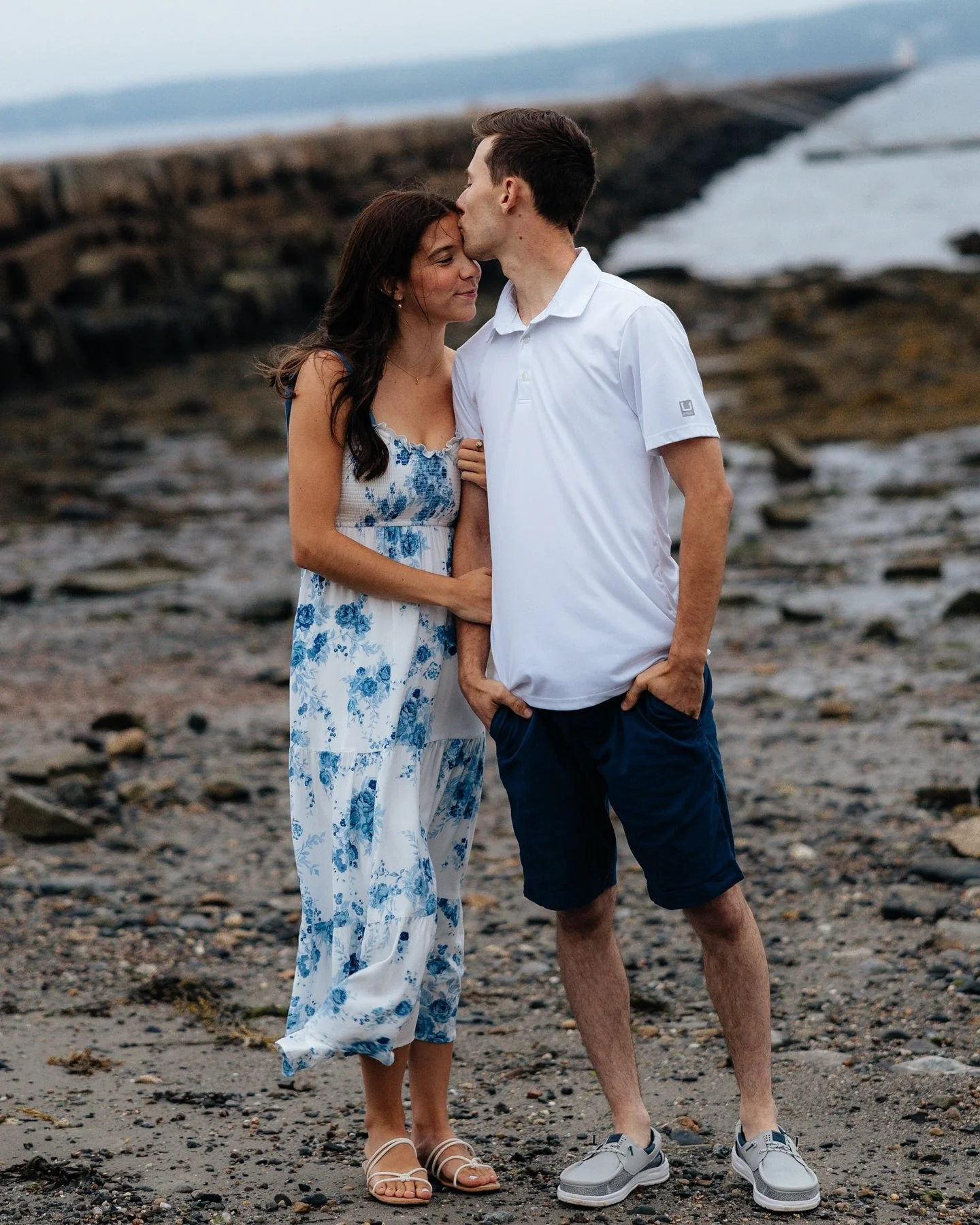 fyi, I&rsquo;m still at the restaurant and I&rsquo;m never. leaving. my favorite memory this year was taking my solo trip to Maine &amp; being able to capture these two &amp; all of their love 🥰 the vibrant colors, lighthouse views &amp; precious co