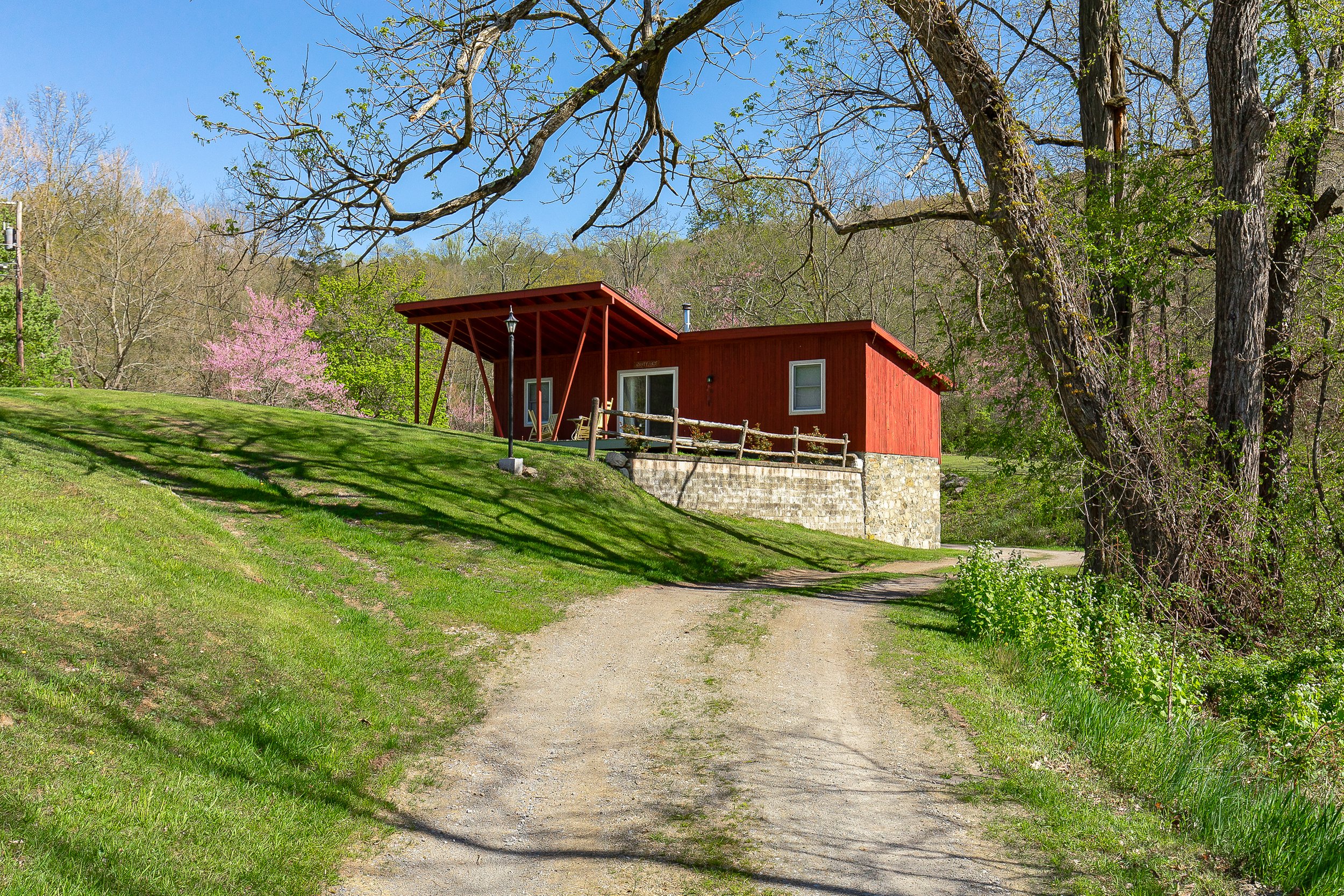 Red Cabin Side