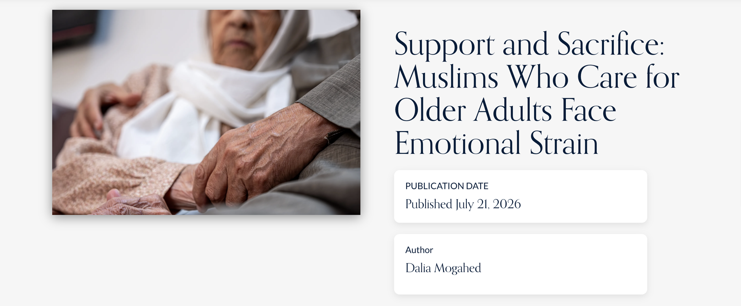 ISPU Muslim Caregivers