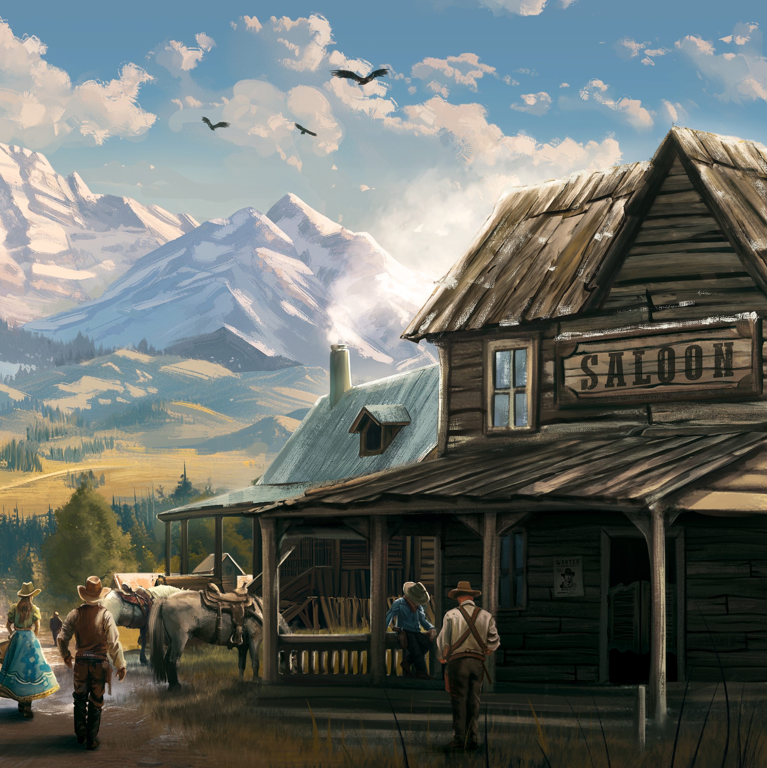 Western Legends Stories - Diorama