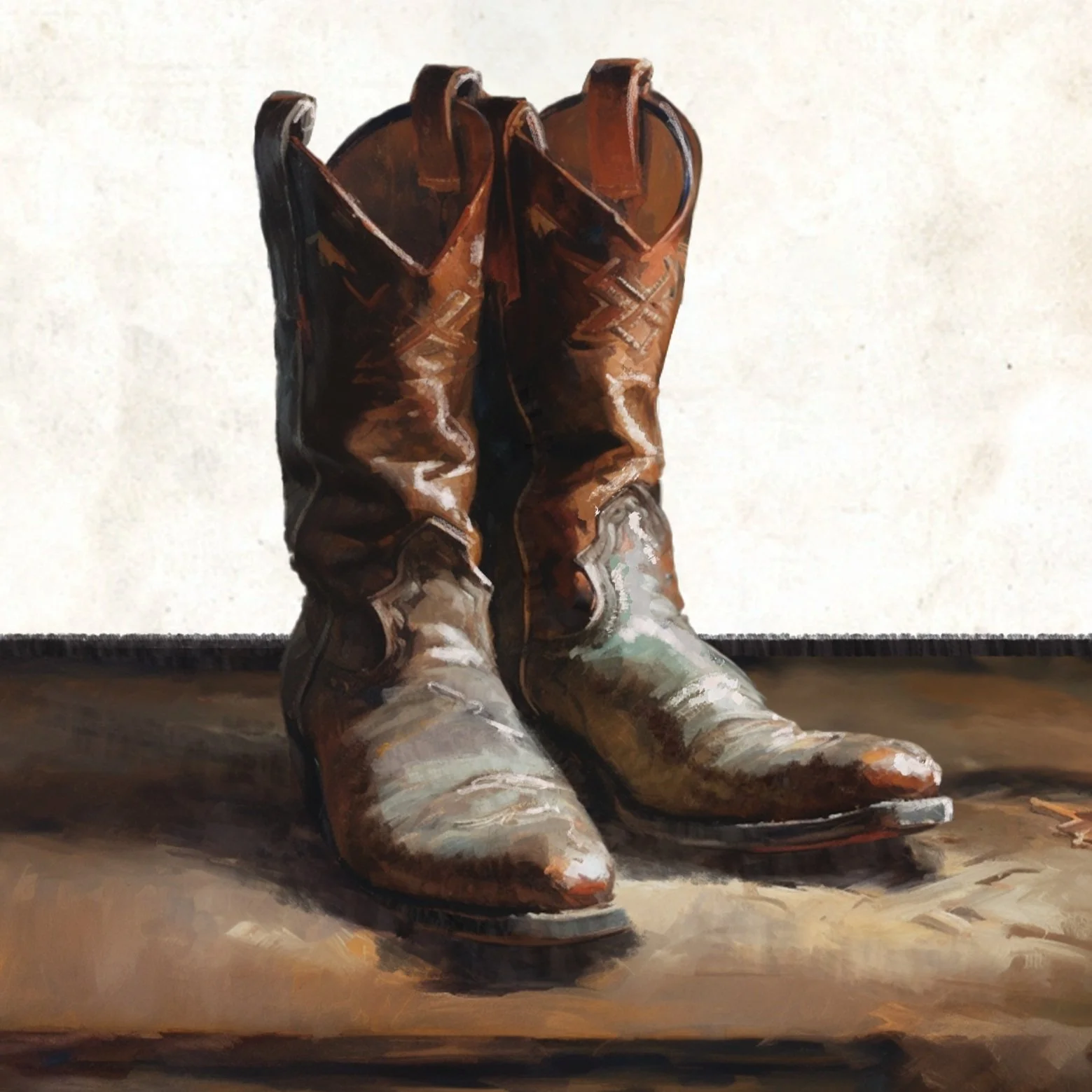 Western Legends Stories - Bottes en cuir