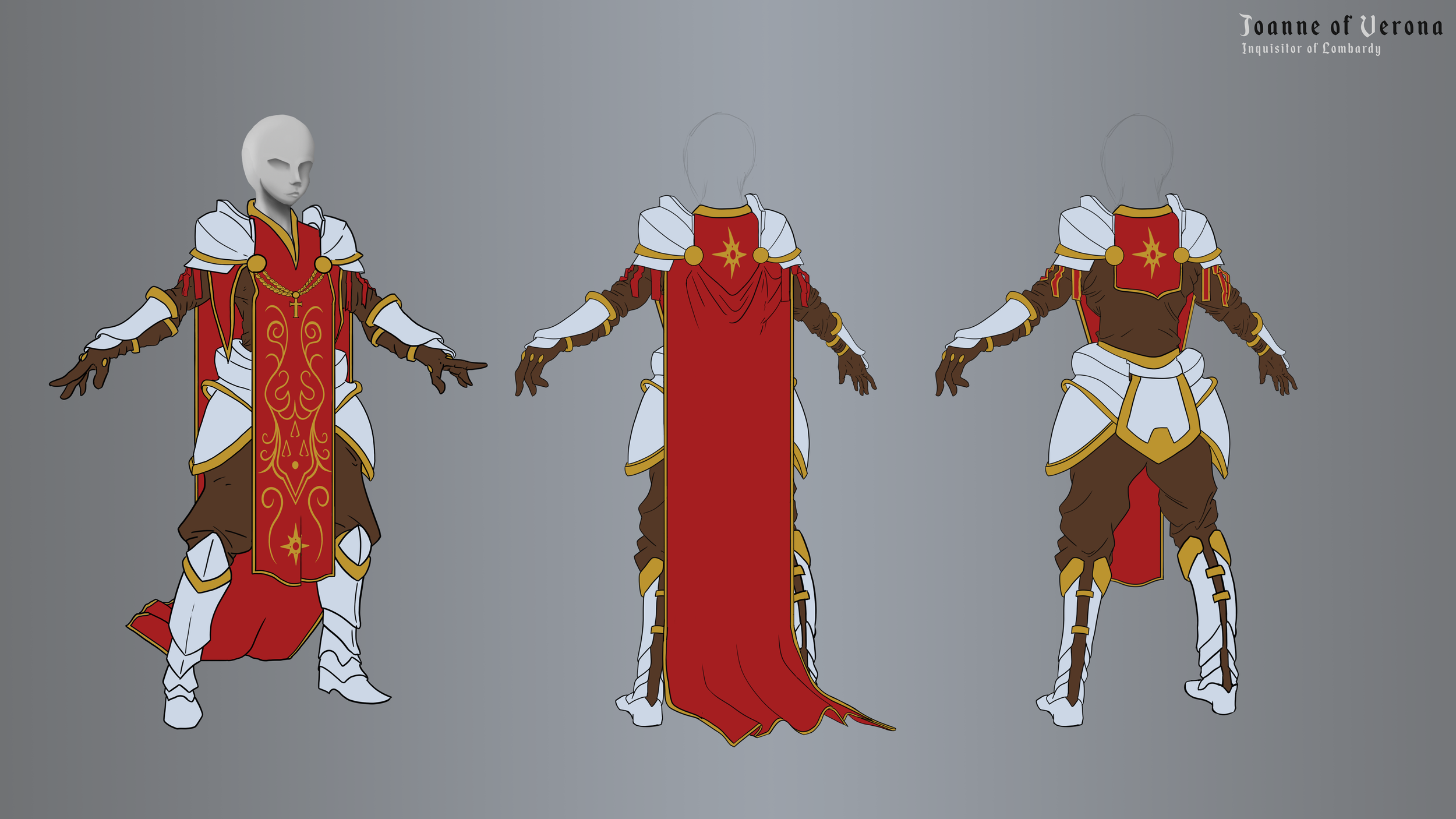 Character Concept - Joane of Verona - Turn