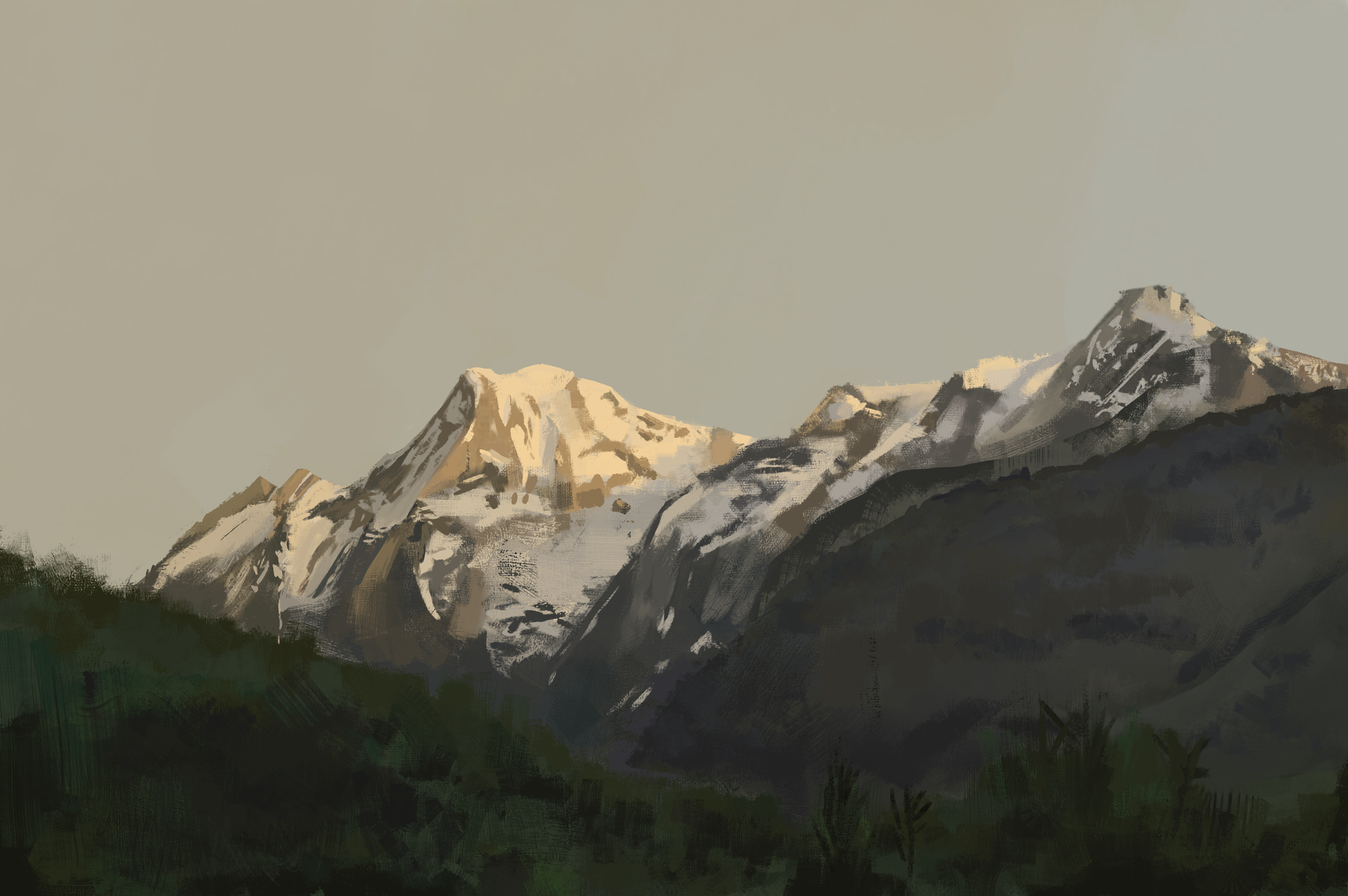 Étude photo - Montagnes