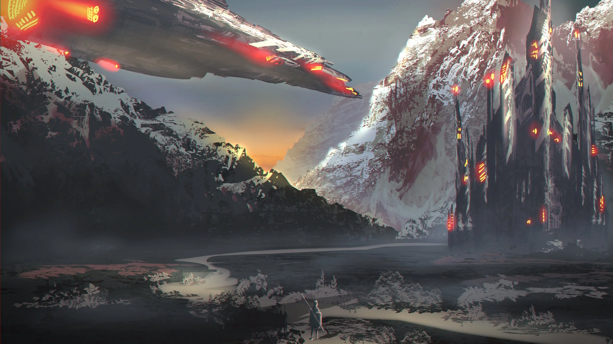Concept Art - Foreign Planet