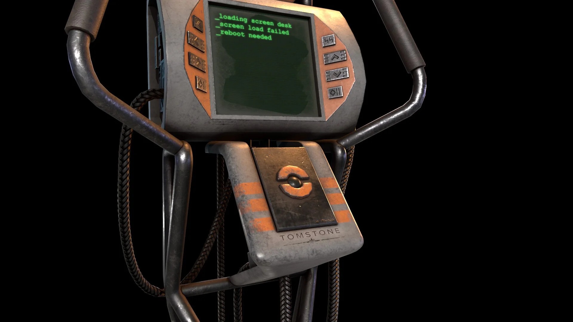 Props modeling - Scanner Game Ready
