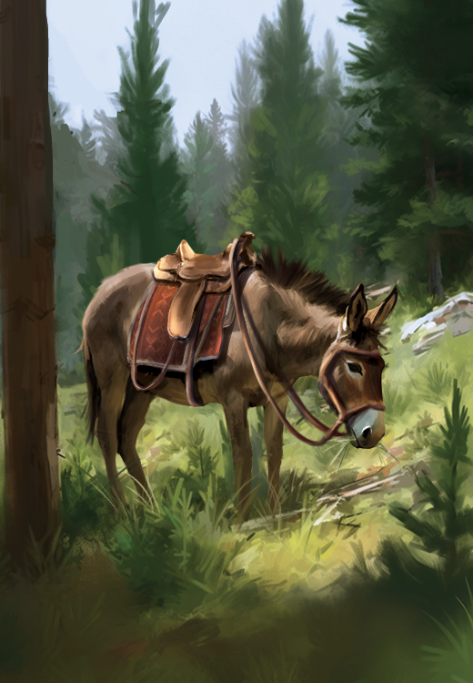 Western Legends Stories - Âne