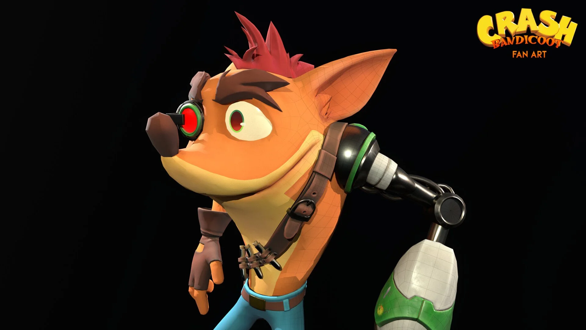 Character Art - Crash Bandicoot