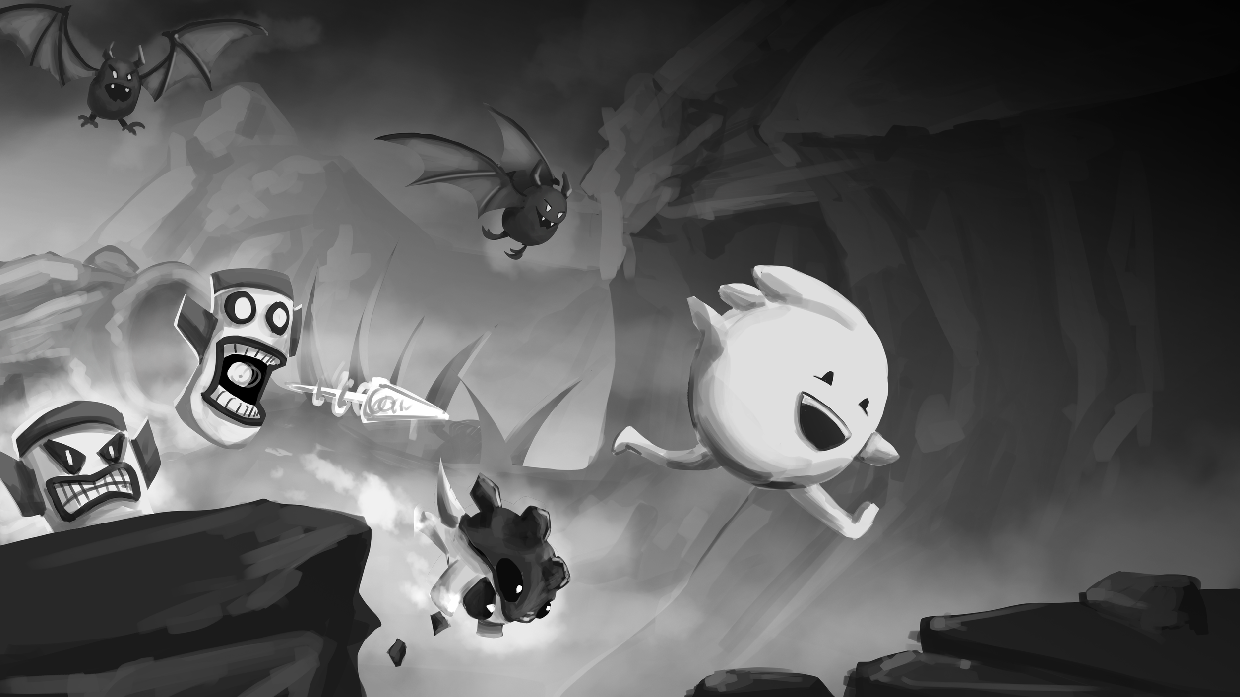 Concept Art - Satanislas - Splash Screen