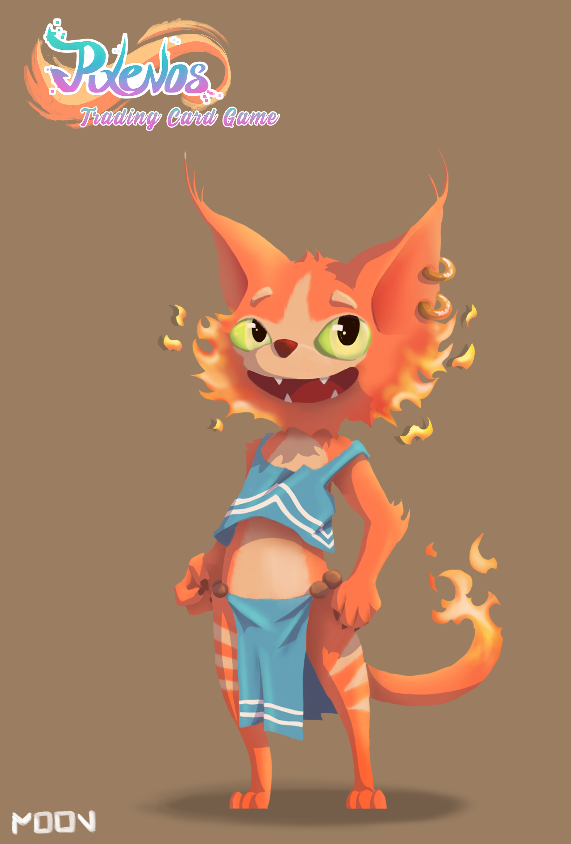 Pixenos - Fire Cat