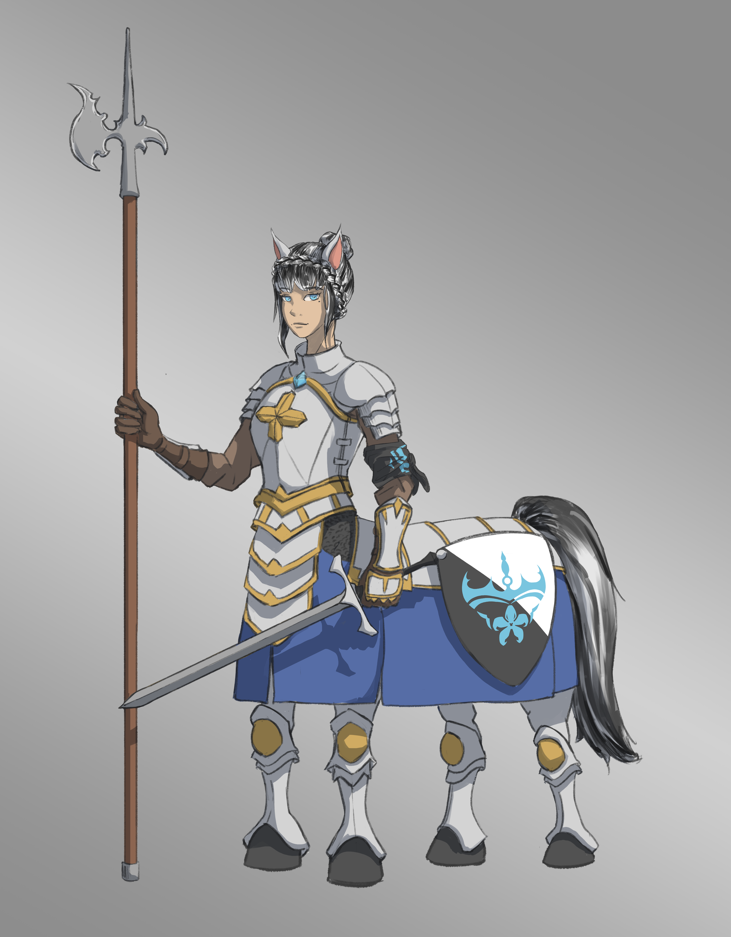 Character Design - Glorious Vanguard - Blanche