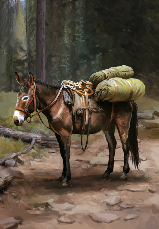 Western Legends Stories - Mule