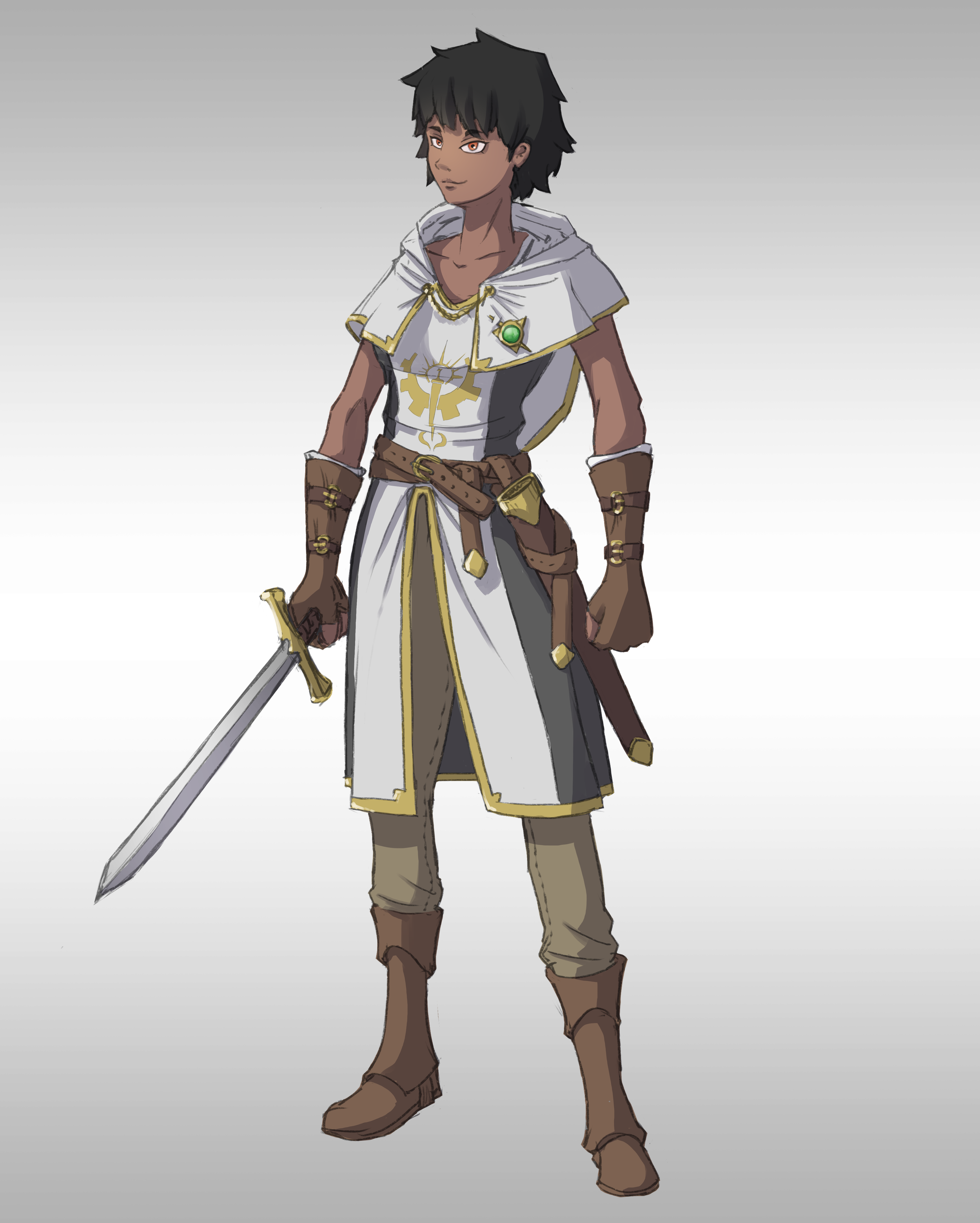 Character Design - Glorious Vanguard - Jade 01