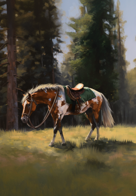 Western Legends Stories - Paint Horse