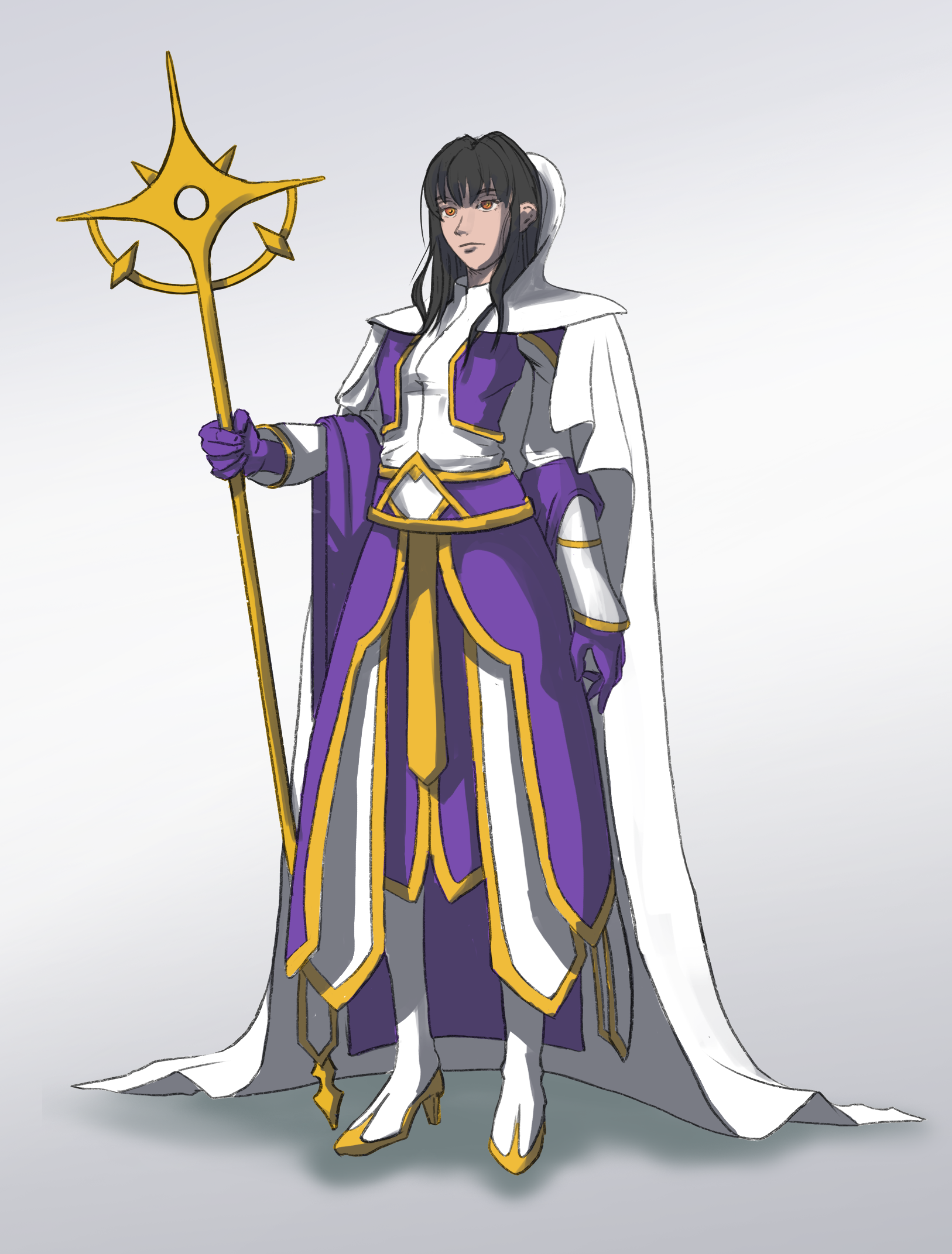 Character Design- Glorious Vanguard - Héloïse