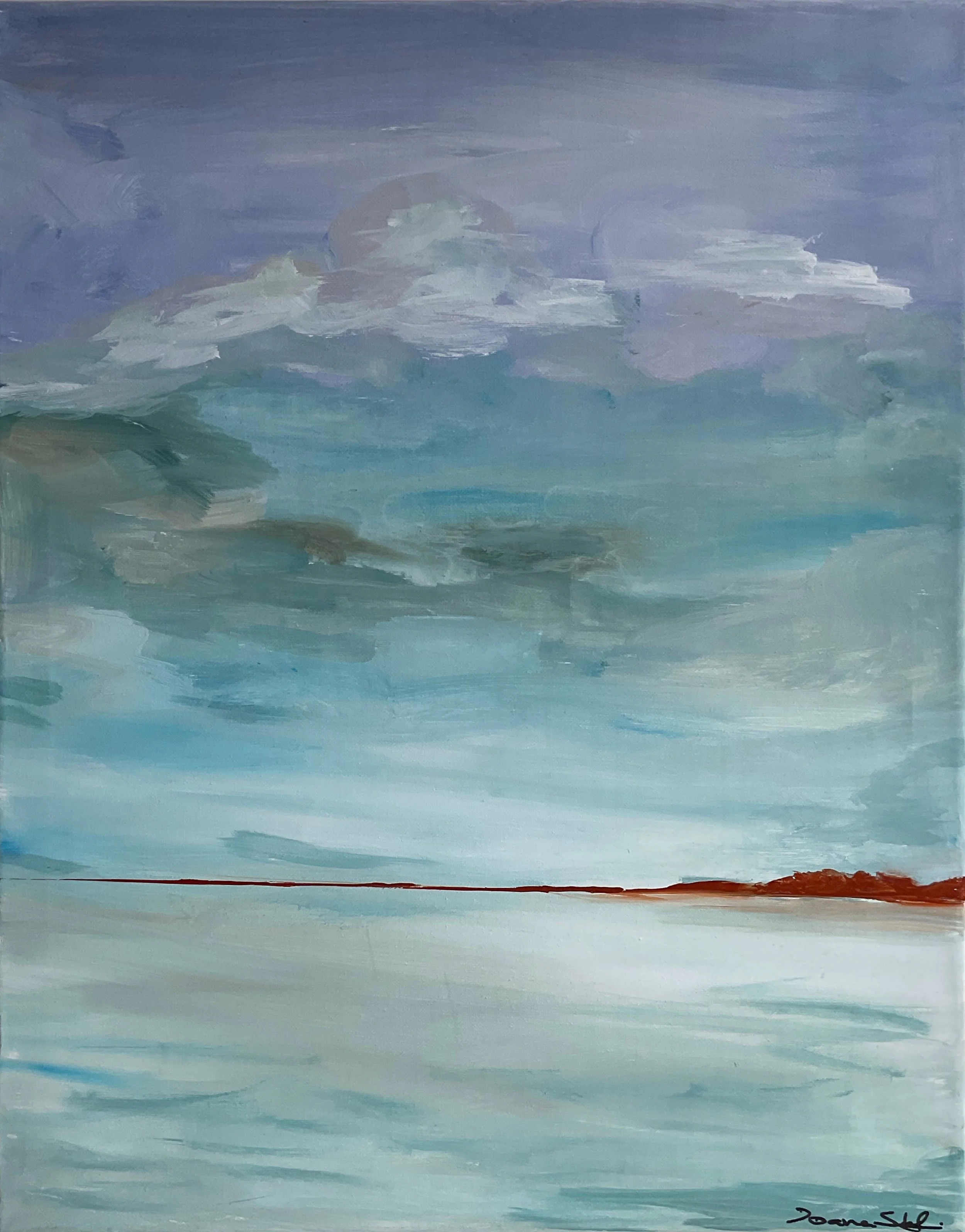 Sea and sky
Acrylics on canvas
30x40cm