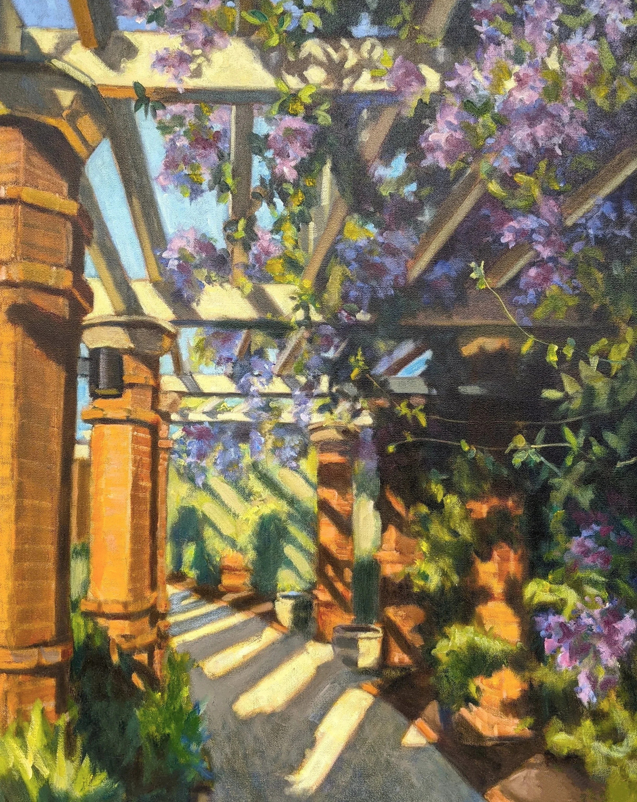 Spring Bloom 30" x 24 " Oil on Canvas