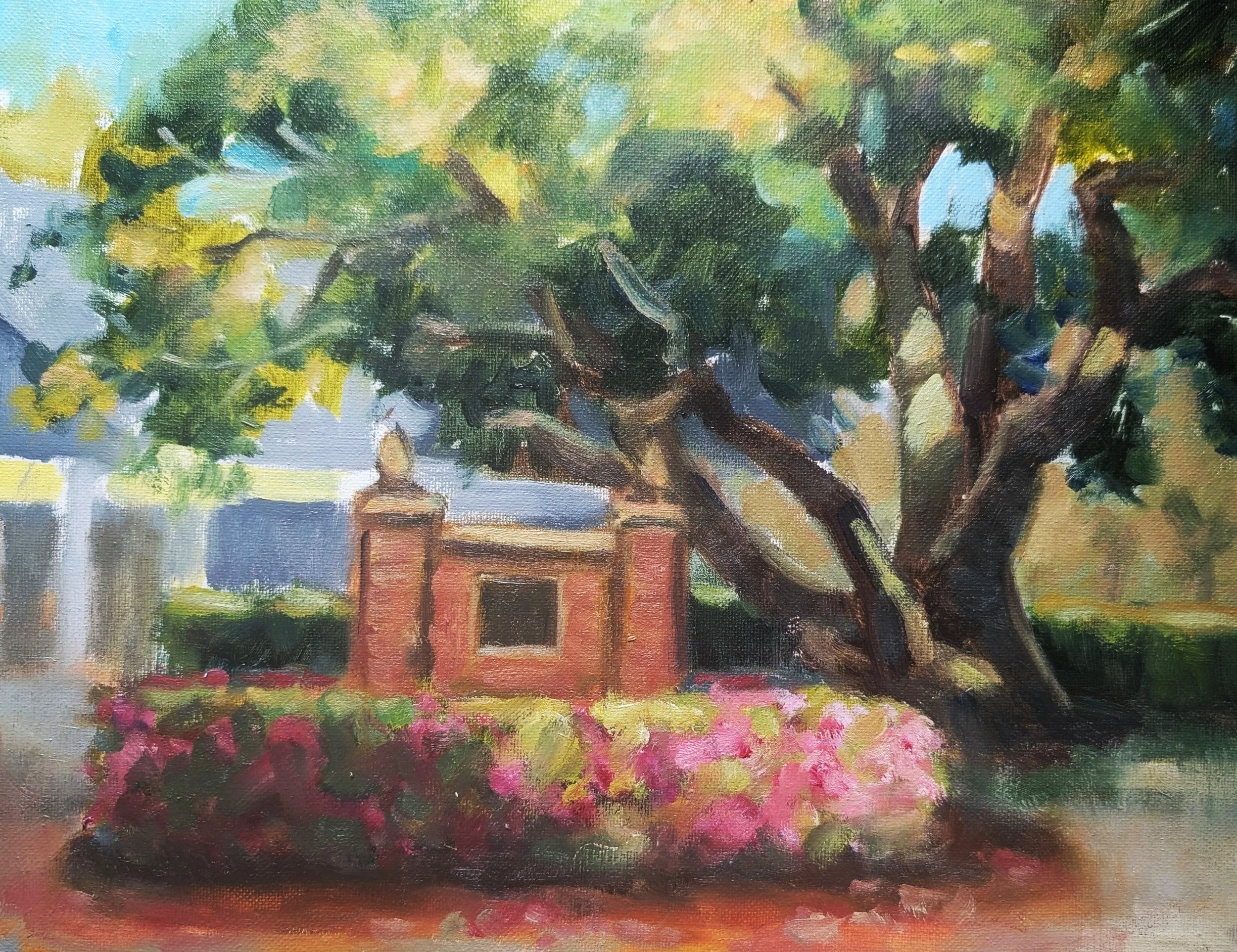 Central Park 11" x 14" Oil on Canvas