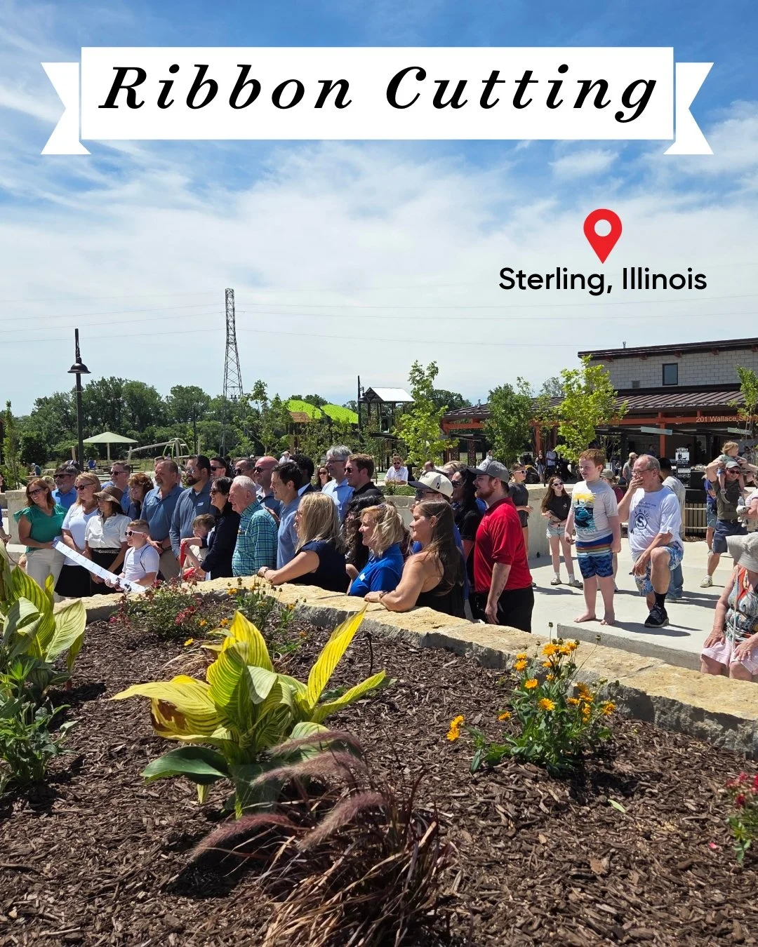 A great day on the river.

Northwestern Steel and Wire Park is officially open, and the community is already making it their own.

Kids running through the splash pad. Families gathering at the playground. A riverfront full of life.

This project is 