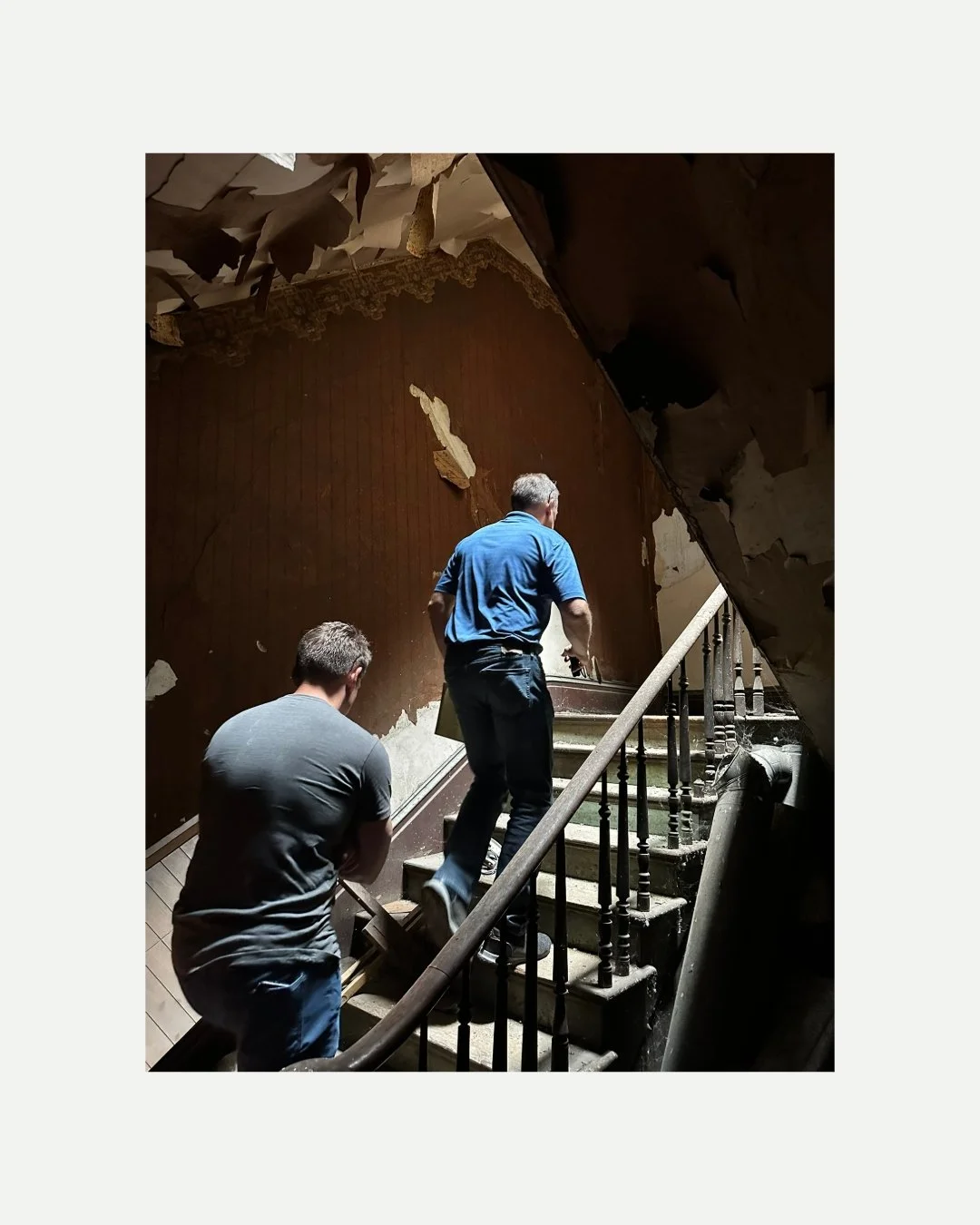 Another exciting historic building project in a small midwestern town. The possibilities 😍
