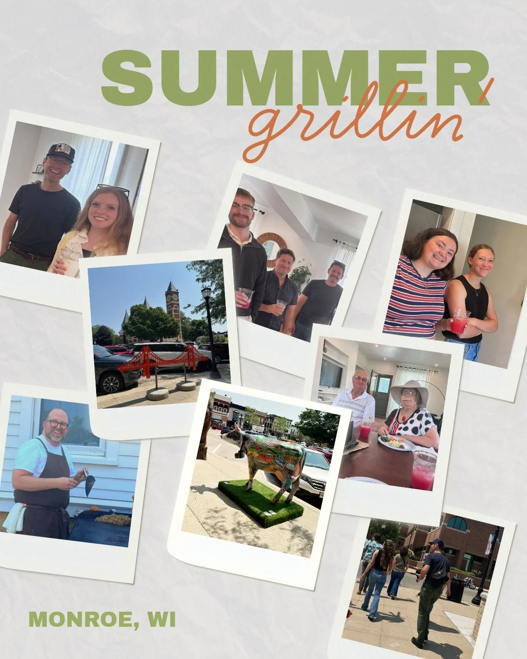 A little summer grilling for the win!

The team travelled up to our Monroe, WI office for lunch and a tour of the recently finished Eugene Hotel. Great food, great company, and a nice break from routine!