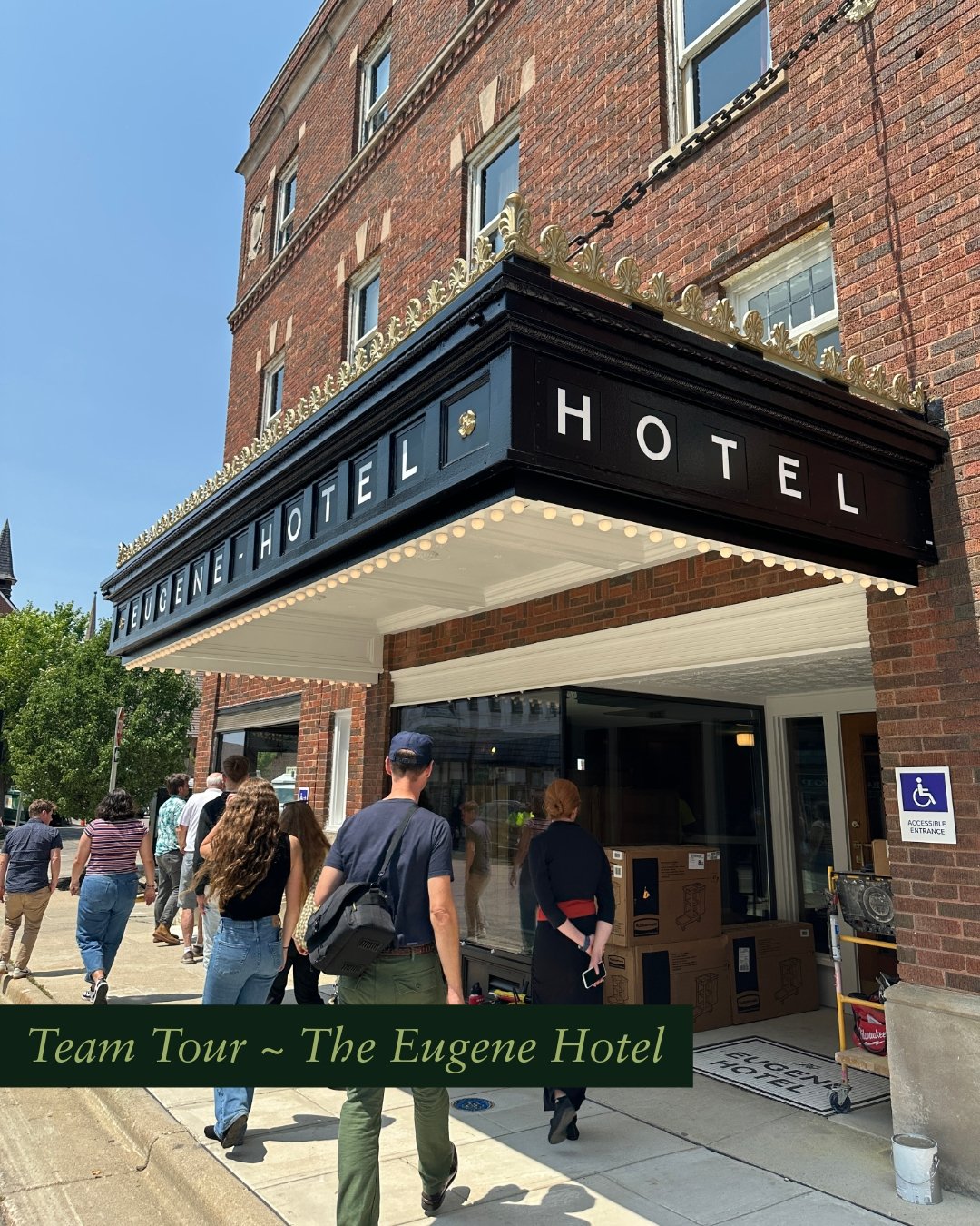 Last week, our team toured the Eugene Hotel before it opened to the public, and it was one of those moments that reminds us why we do what we do.

After years of planning, design, coordination, and construction, seeing the completed hotel and experie
