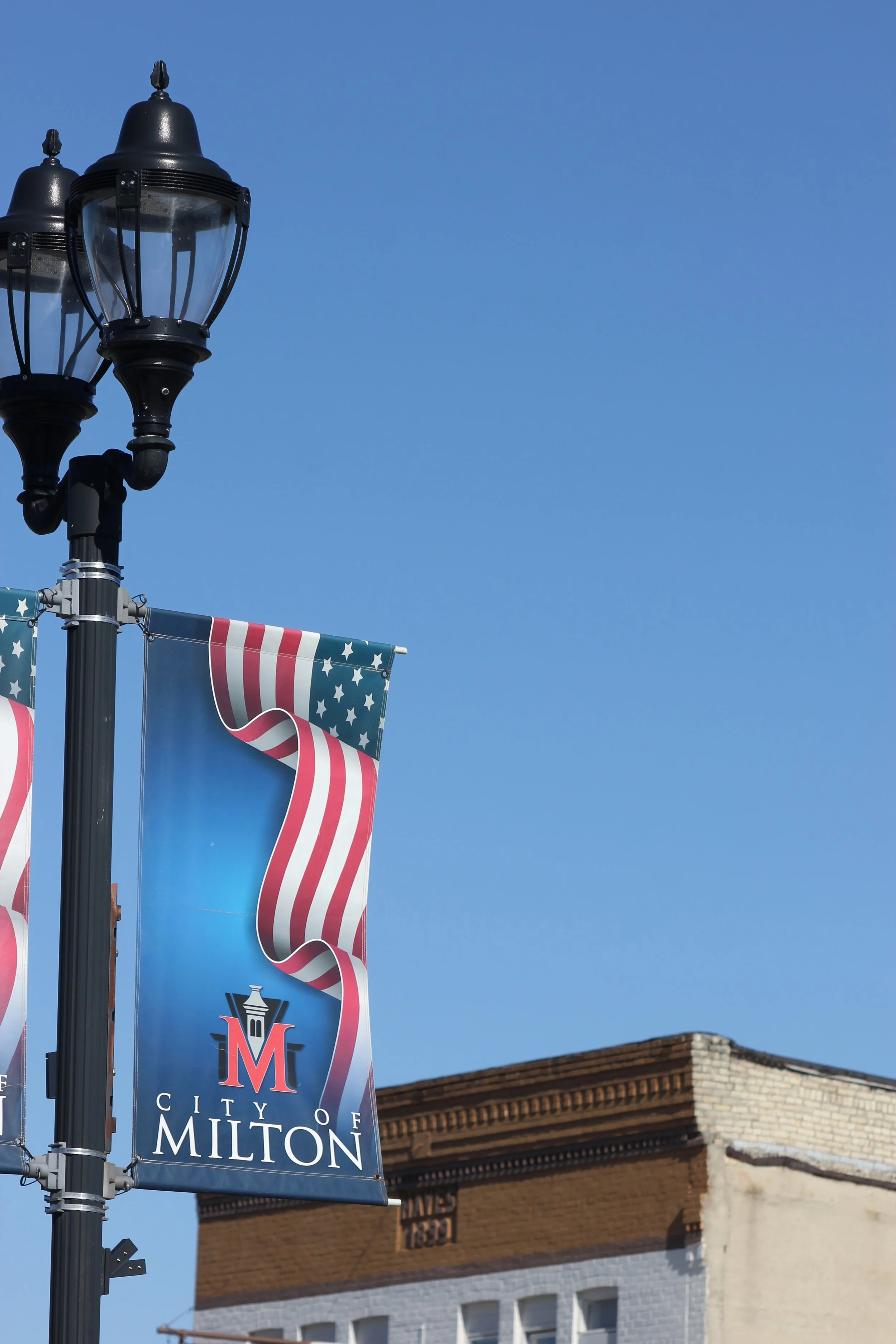 Flag on Lightpole.JPG