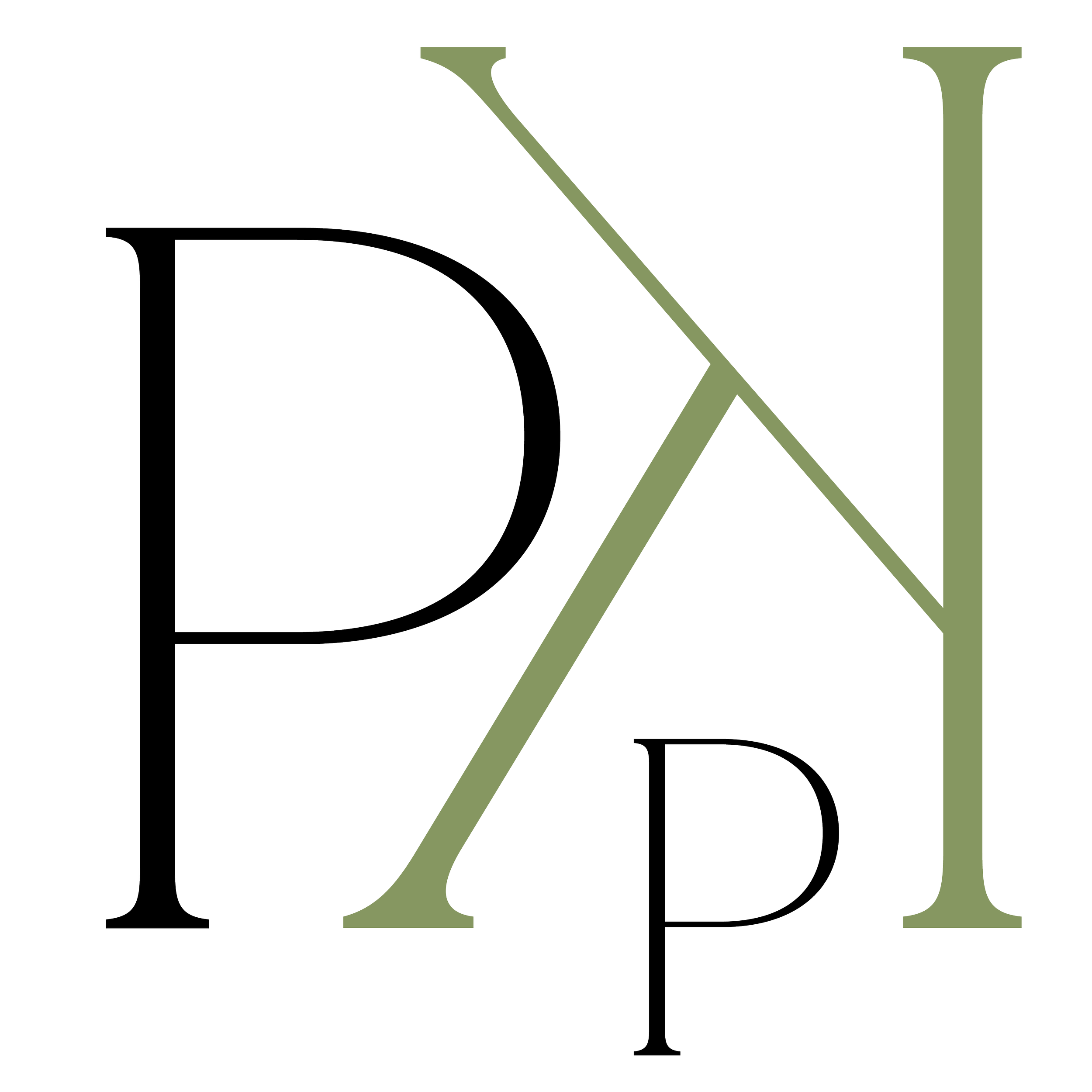 Logo noir et vert avec les lettres D, X, et Y