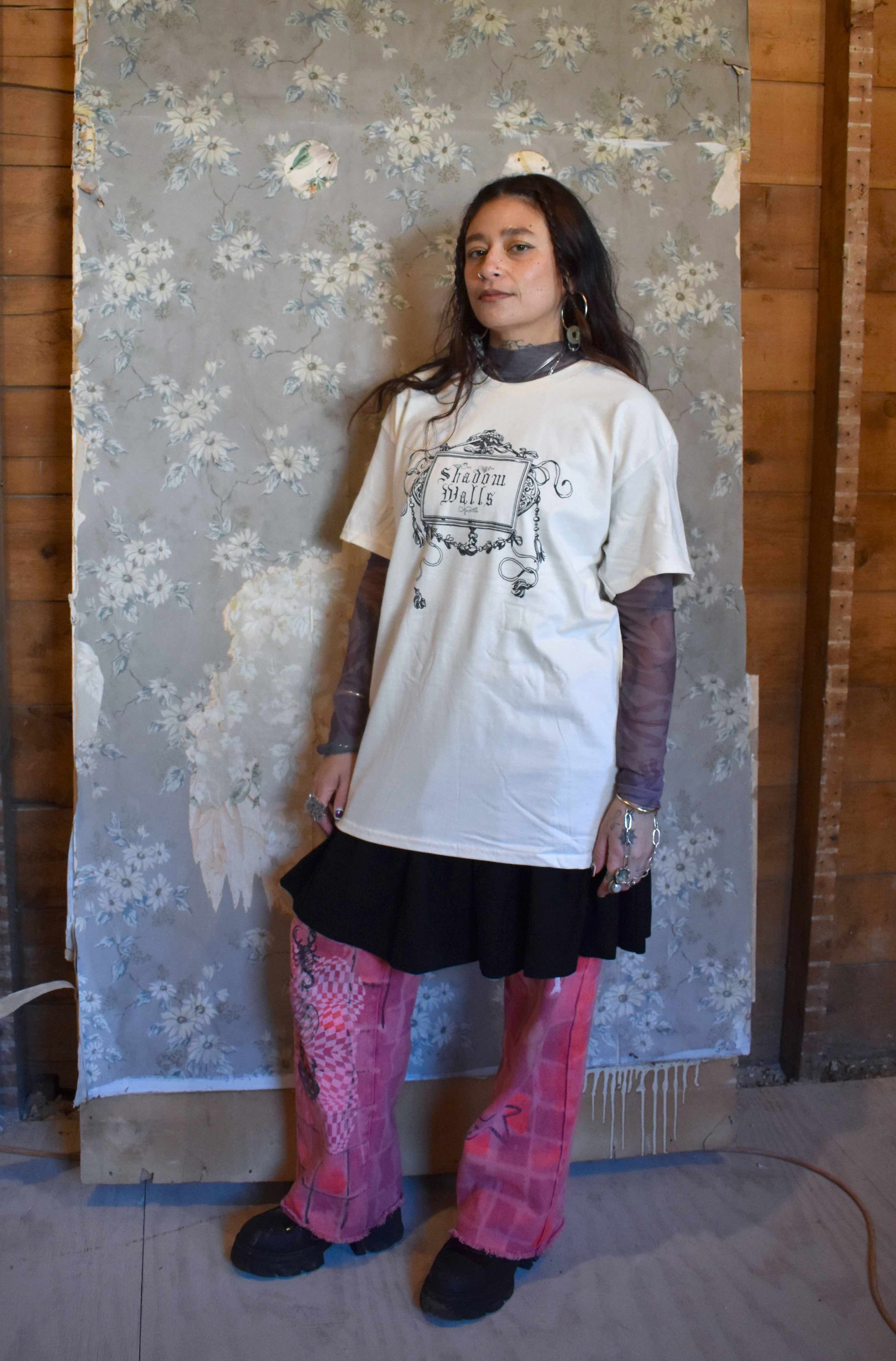 Shadow Walls Natural T Shirt