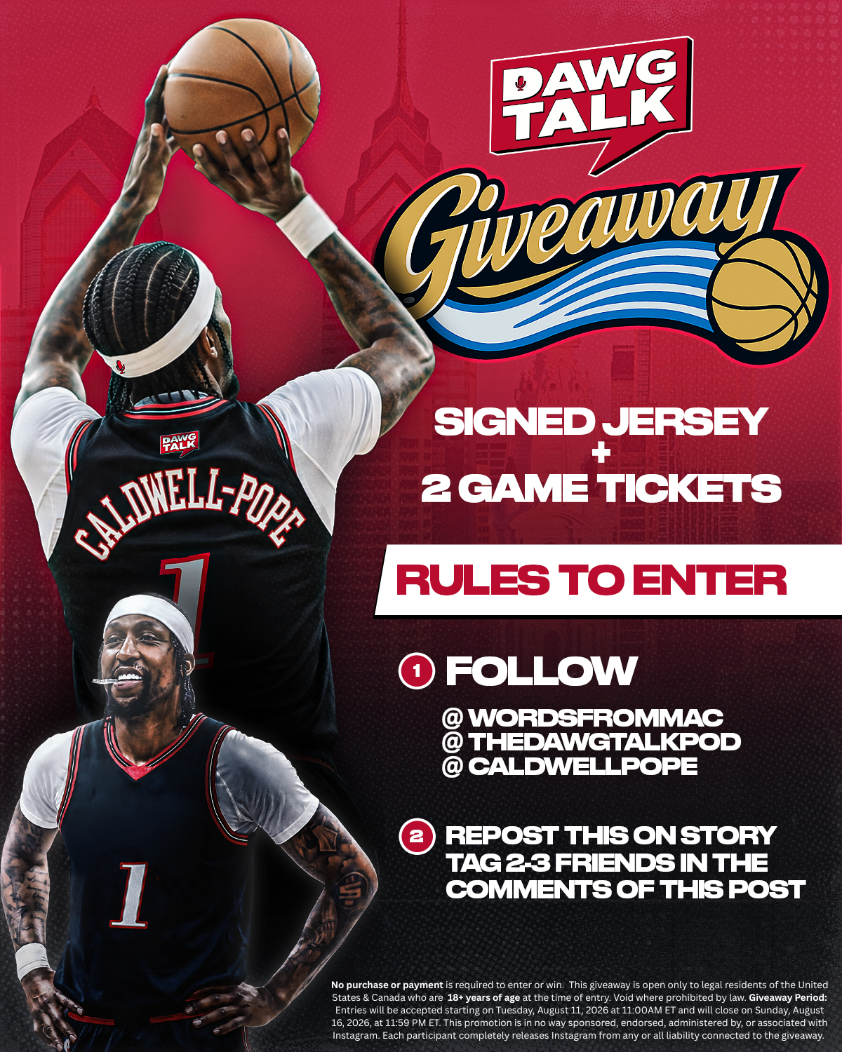 PHILADELPHIA 76ERS TICKETS &amp; SIGNED JERSEY GIVEAWAY