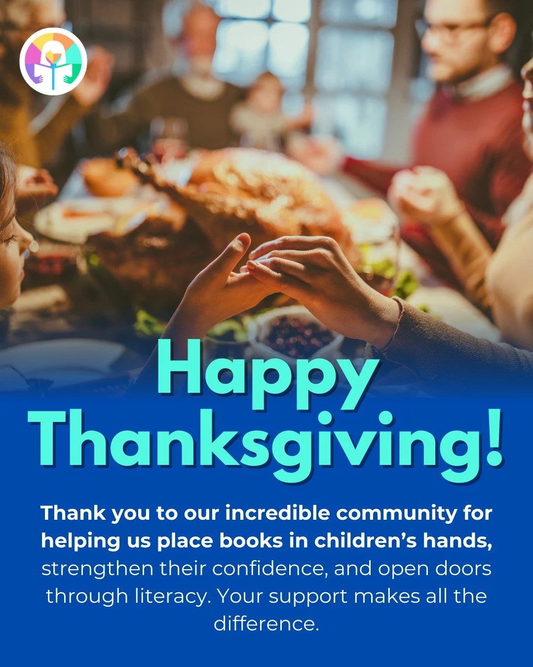 This Thanksgiving, we&rsquo;re grateful for the gift of literacy, a gateway to opportunity, connection, and brighter futures. Thank you to everyone who helps make reading accessible to all. Happy Thanksgiving from all of us at The Lucy Project! 🧡

#