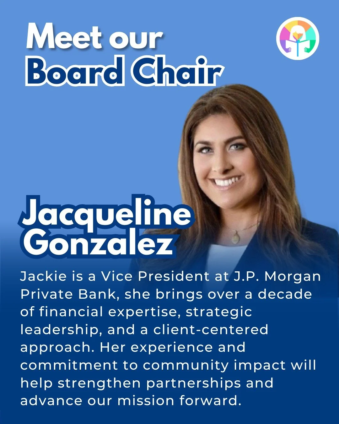 Let&rsquo;s welcome Jackie Gonzalez as the new Chair of The Lucy Project&rsquo;s Board! @golfprojackie 

Jackie brings strong leadership, financial expertise, and a deep commitment to community impact. We&rsquo;re excited for the vision and guidance 
