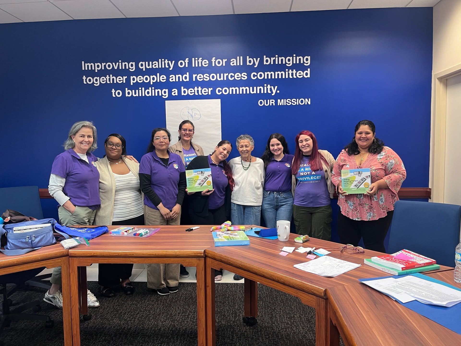 Our incredible team of Learning Specialists at The Lucy Project had the profound privilege of meeting with Joan Kasner, a clinical reading specialist with over 50 years of experience teaching students with Dyslexia and their teachers! 

Joan, who als