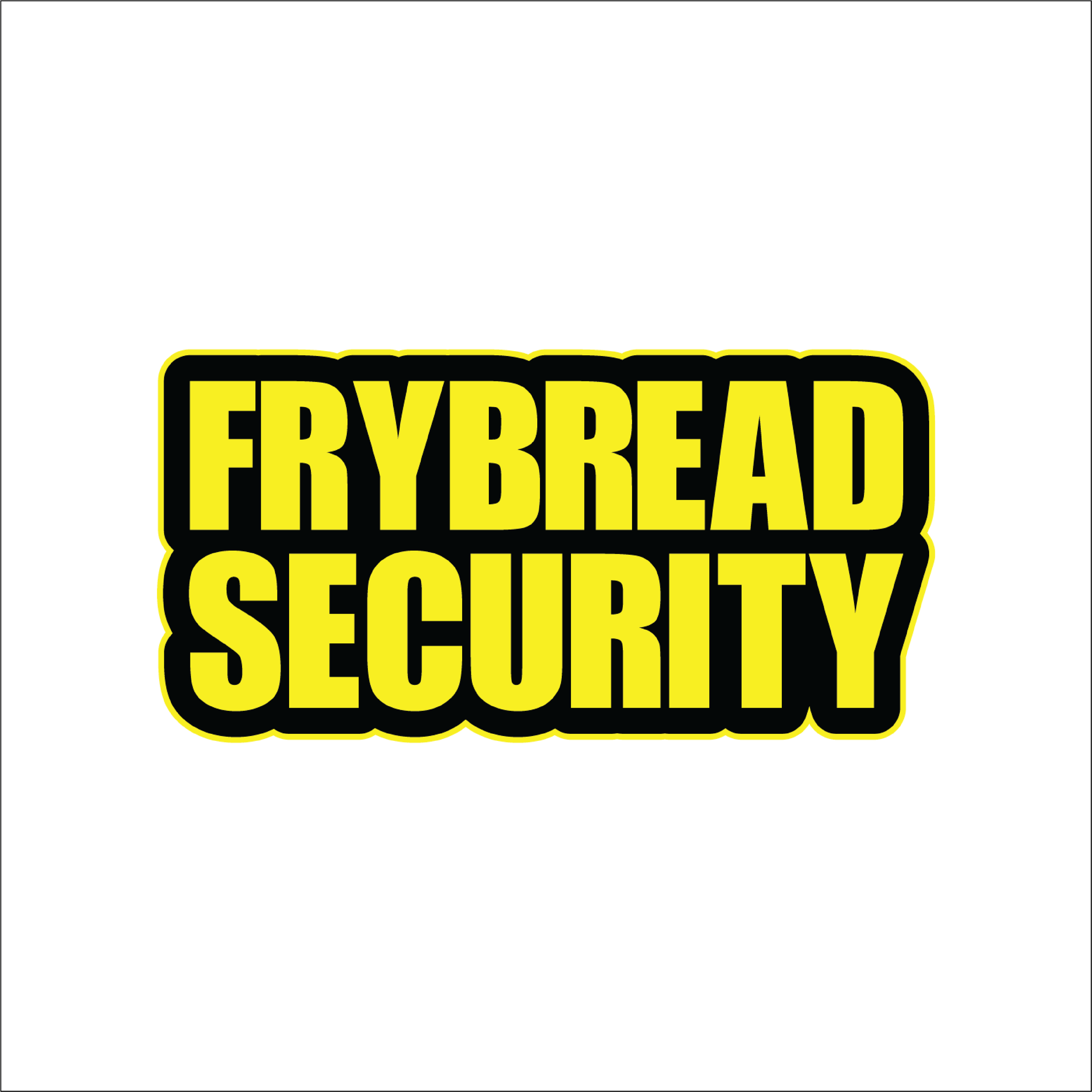 Frybread Security Sticker