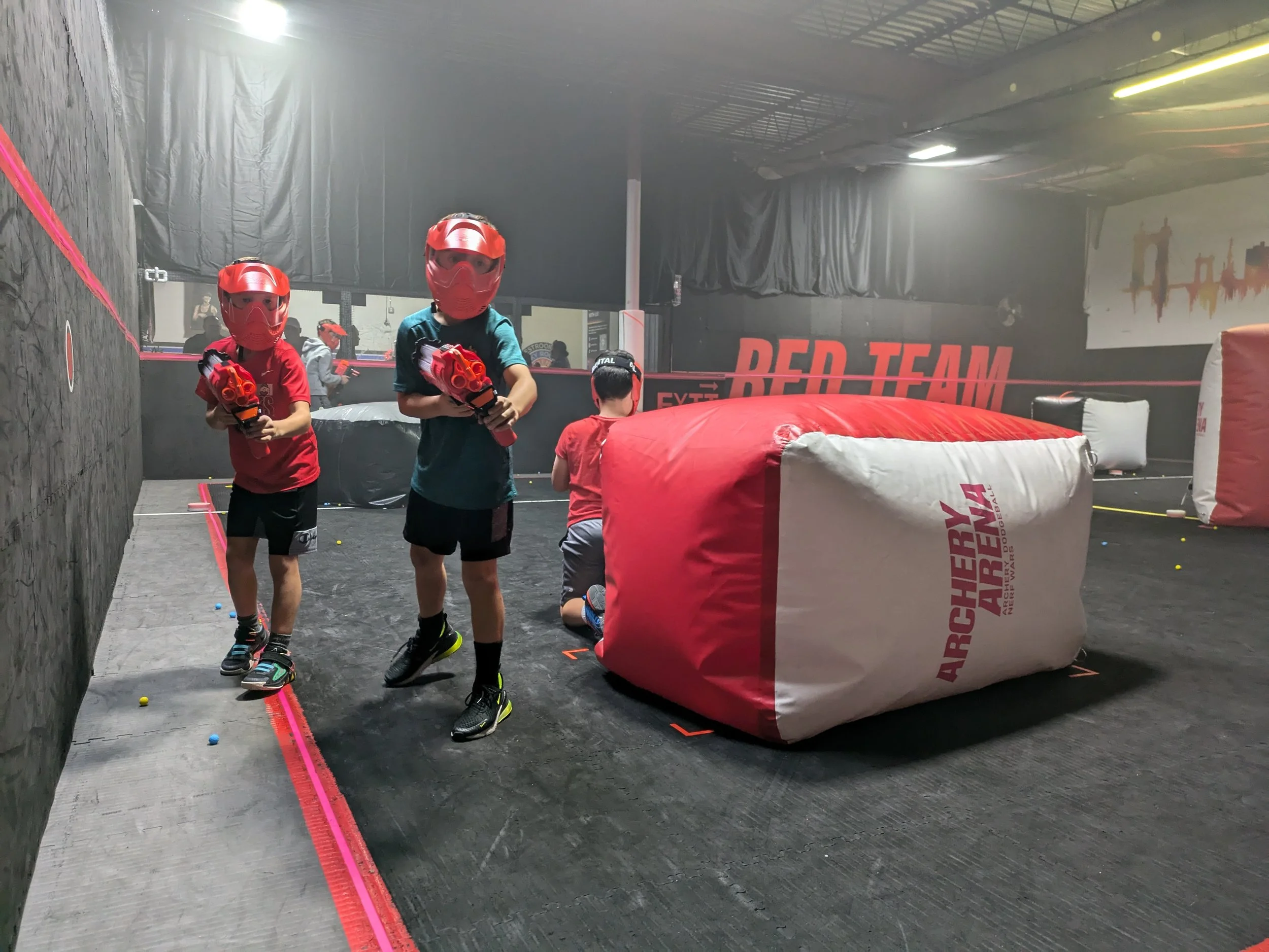 dart wars, nerf wars, birthday party, kids