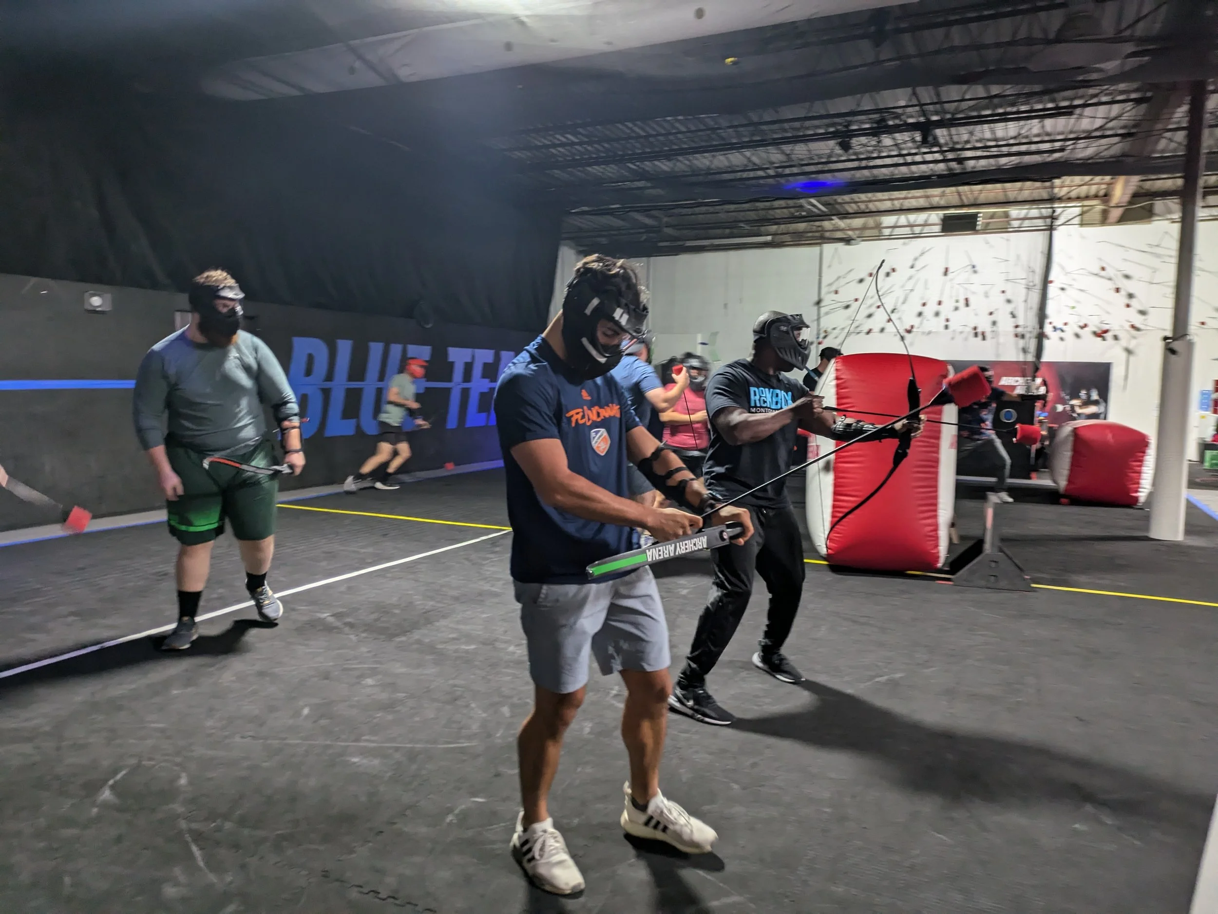 bachelor party, adult fun, archery dodgeball