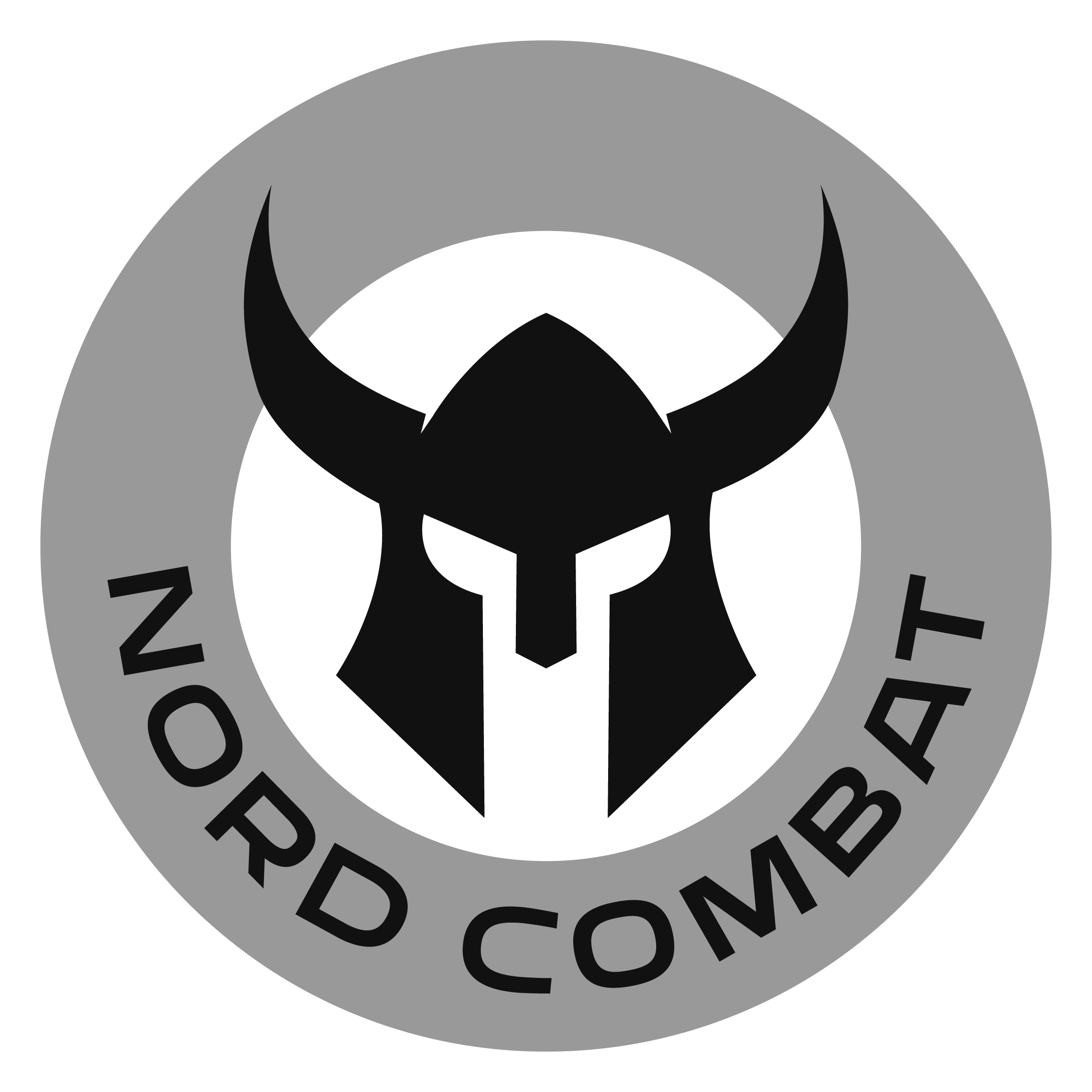 Nord Combat_Grayscale Main Logo.png