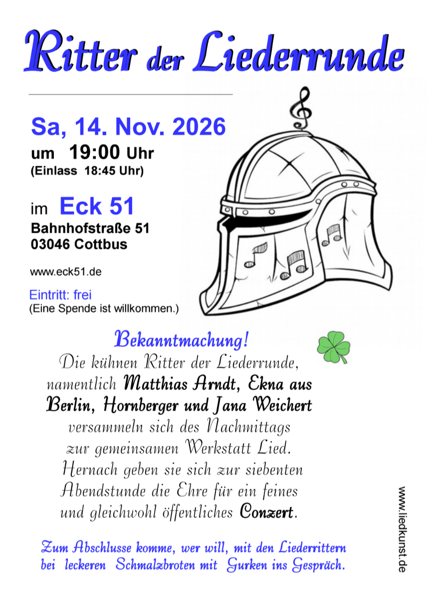 Ritter der Liederrunde
