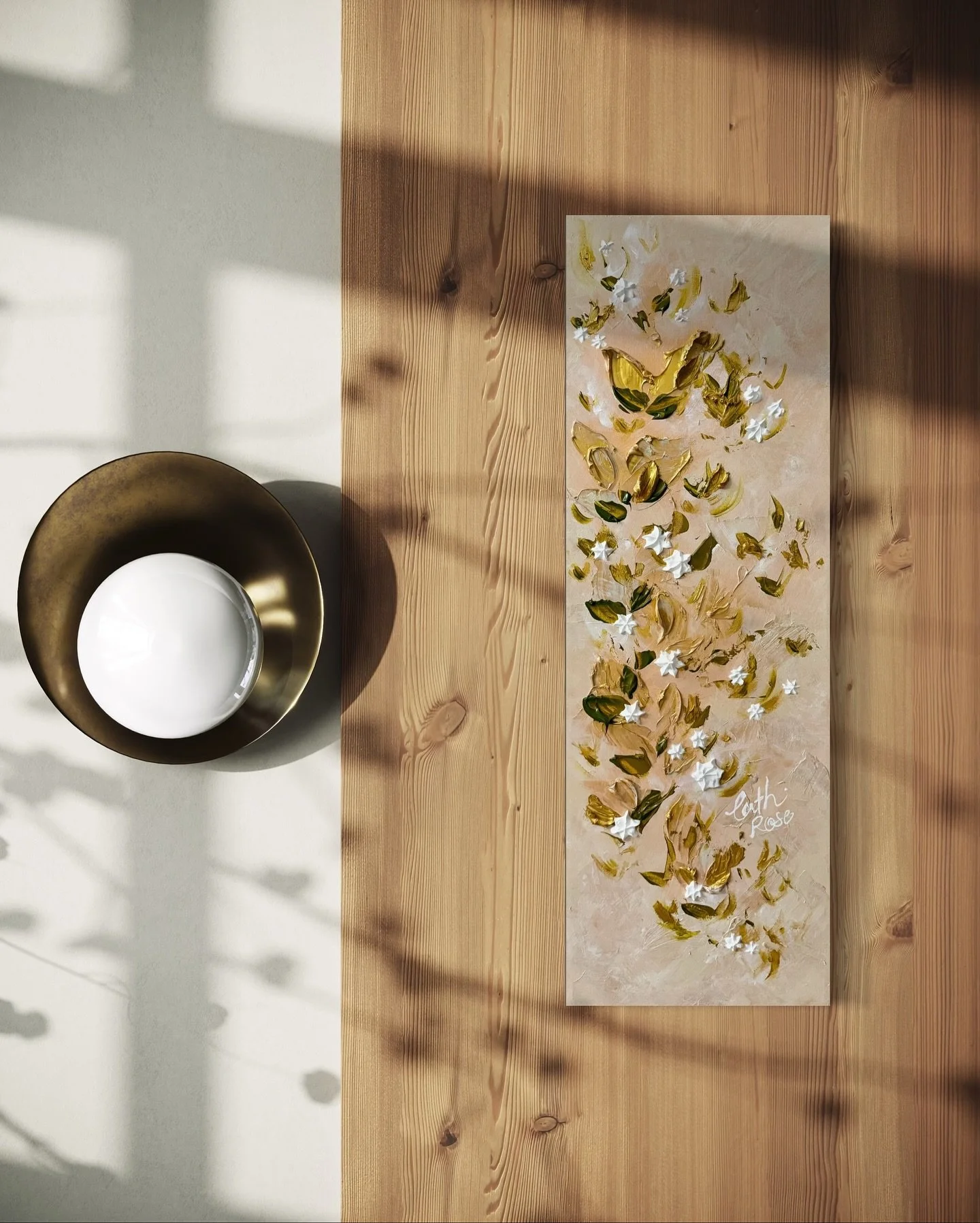 Ose encore.
10x30 ✨✨ 
.
.
.
&ldquo;Everything waits for its time. Even a rose doesn&rsquo;t bloom before it&rsquo;s time. Even sun doesn&rsquo;t rise before it&rsquo;s time. Wait, one who belongs to you will come to you in its time.&rdquo;

&mdash; R