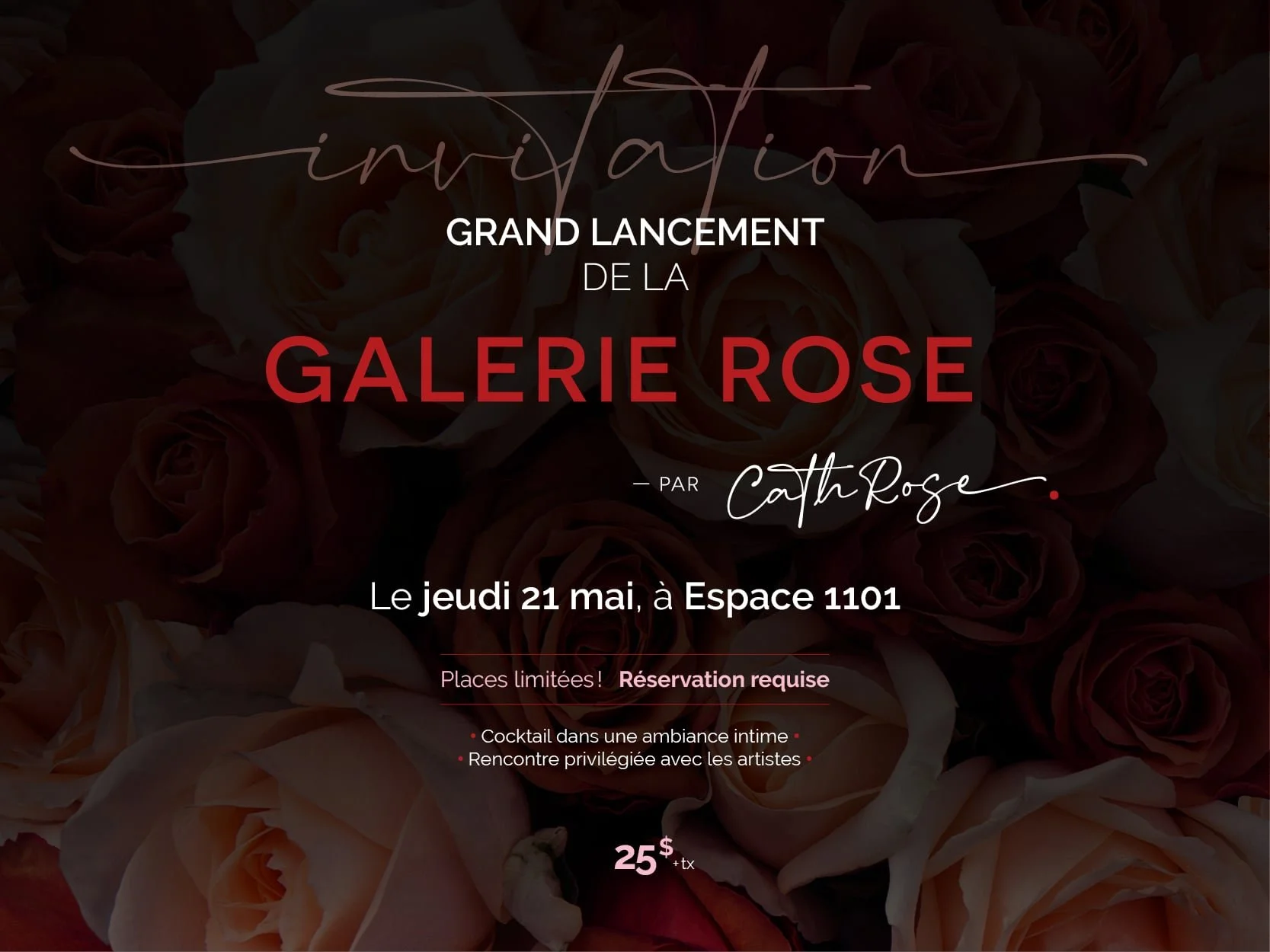 Lancement festif de la galerie rose